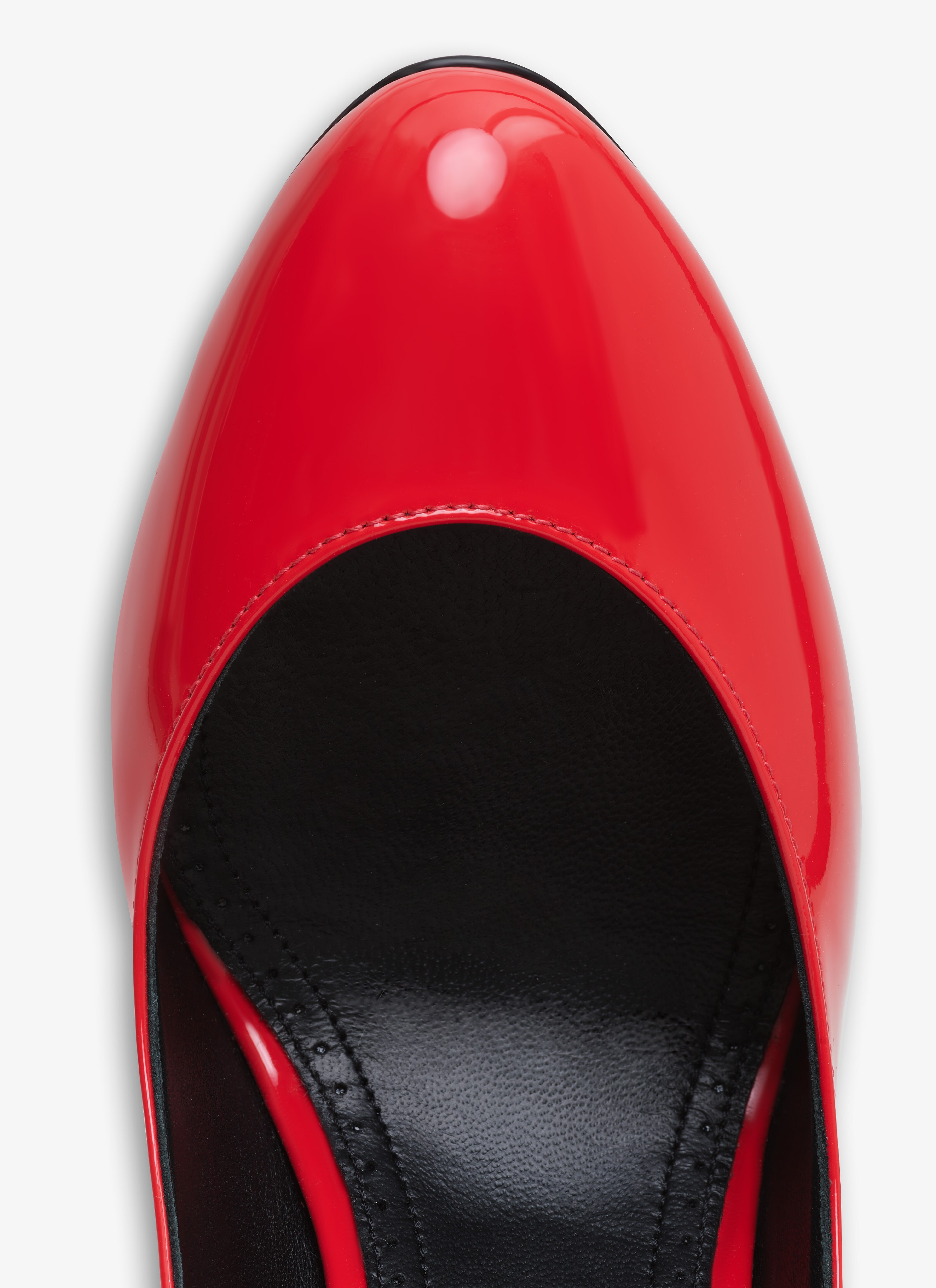 ALAÏA CHERRY DECOLLETE パテントレザー製 パンプス