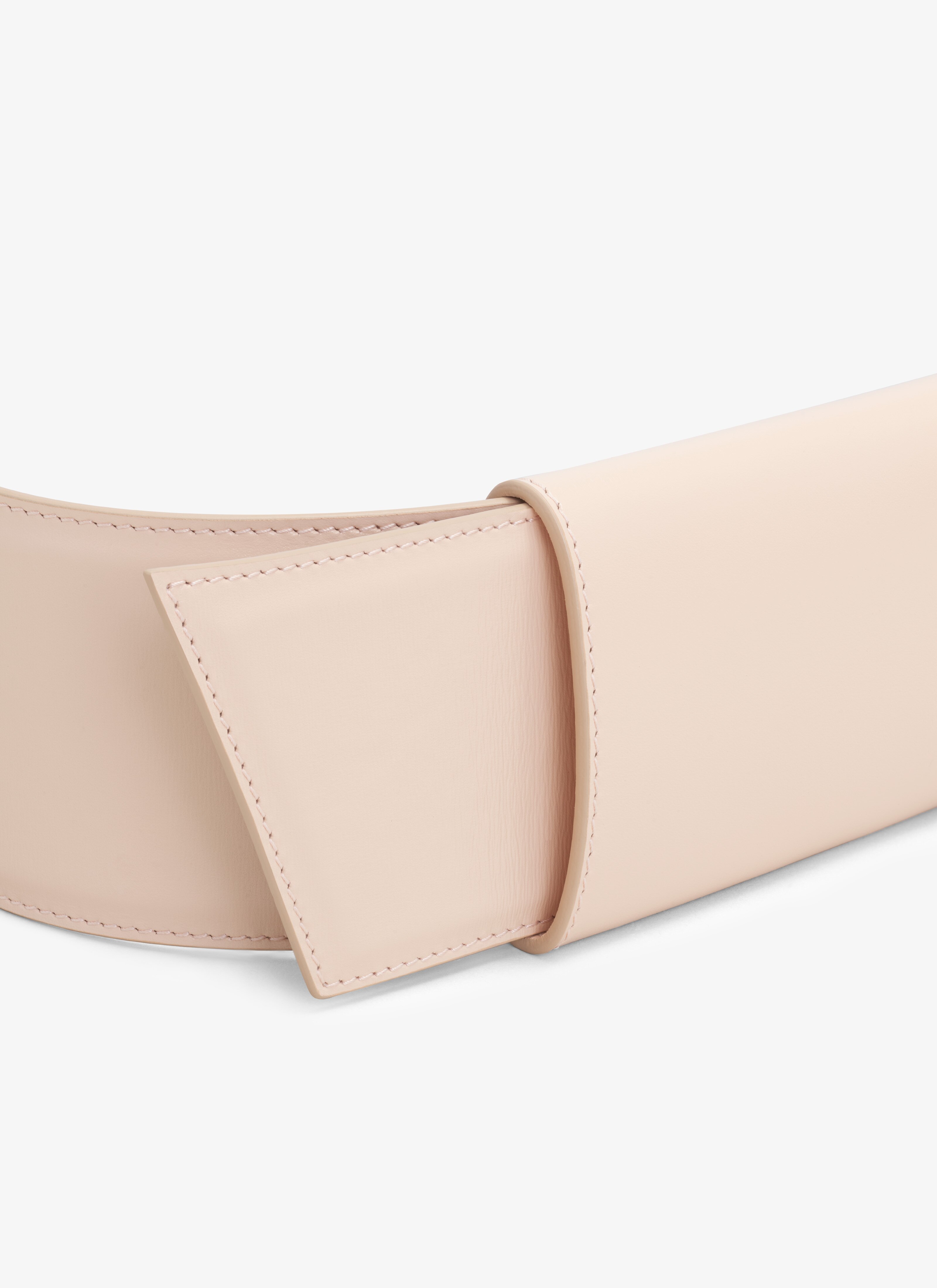 ALAÏA NUDE SLIDE BELT IN CALFSKIN