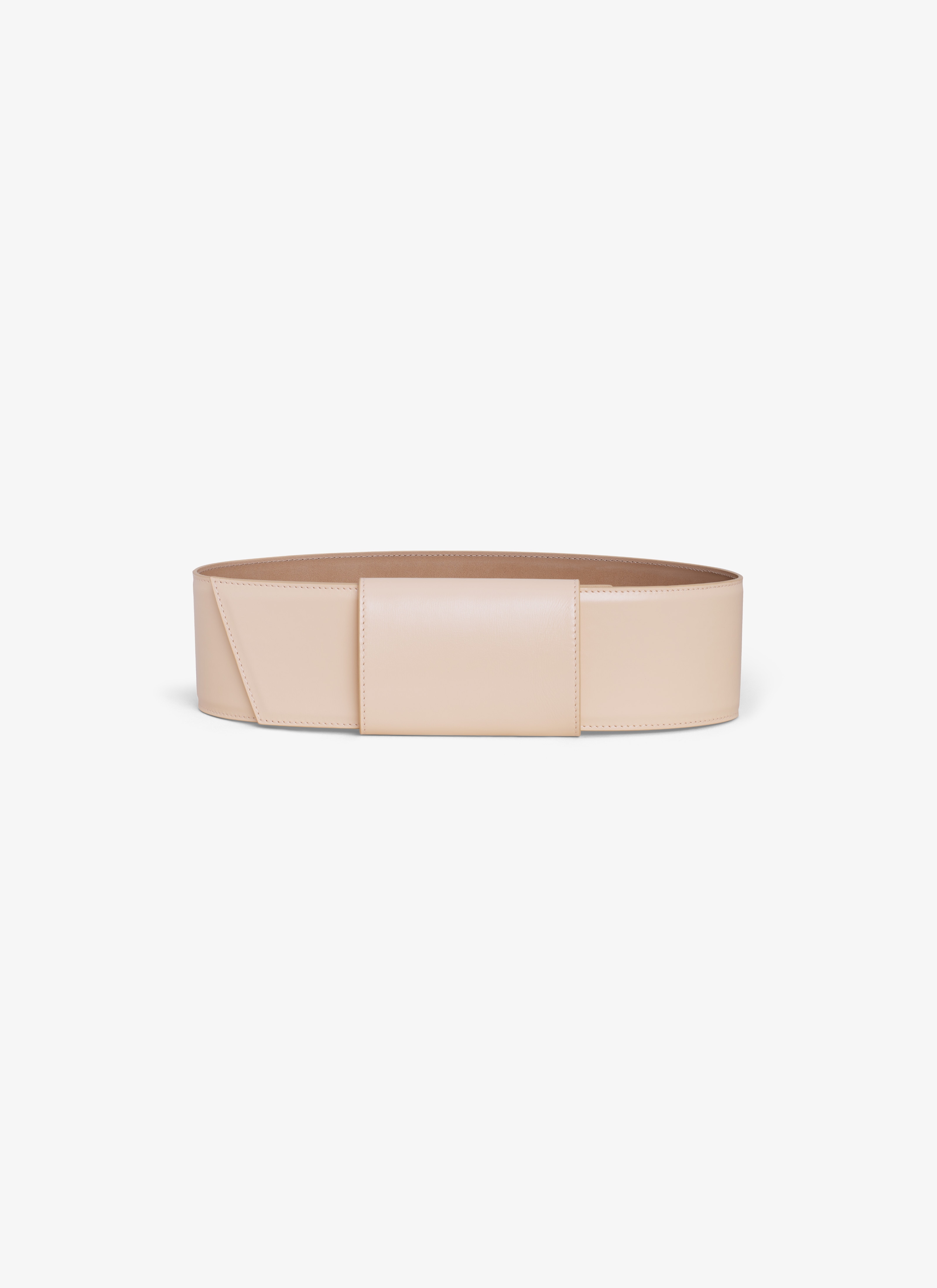 ALAÏA NUDE SLIDE BELT IN CALFSKIN