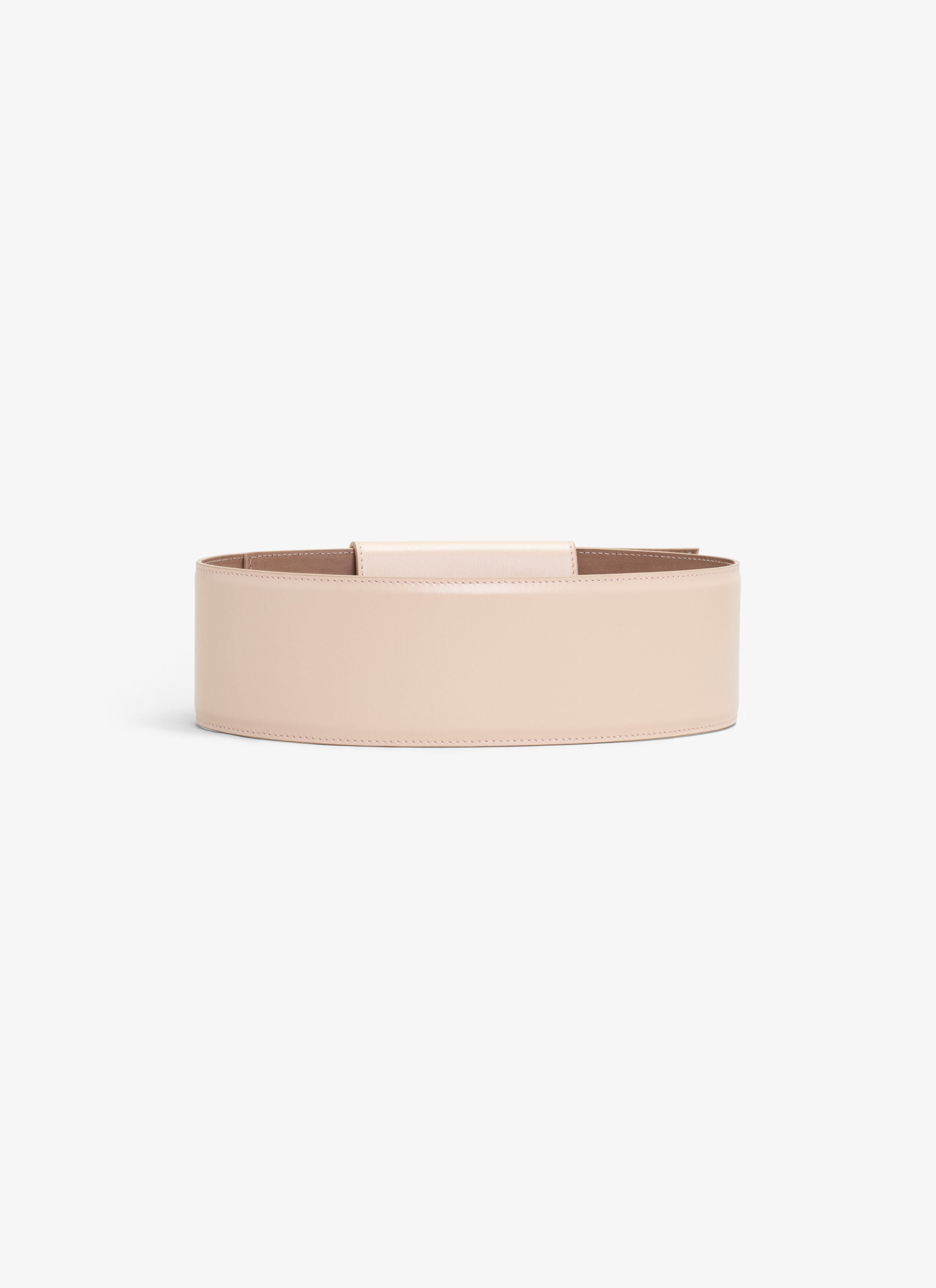 ALAÏA NUDE SLIDE BELT IN CALFSKIN