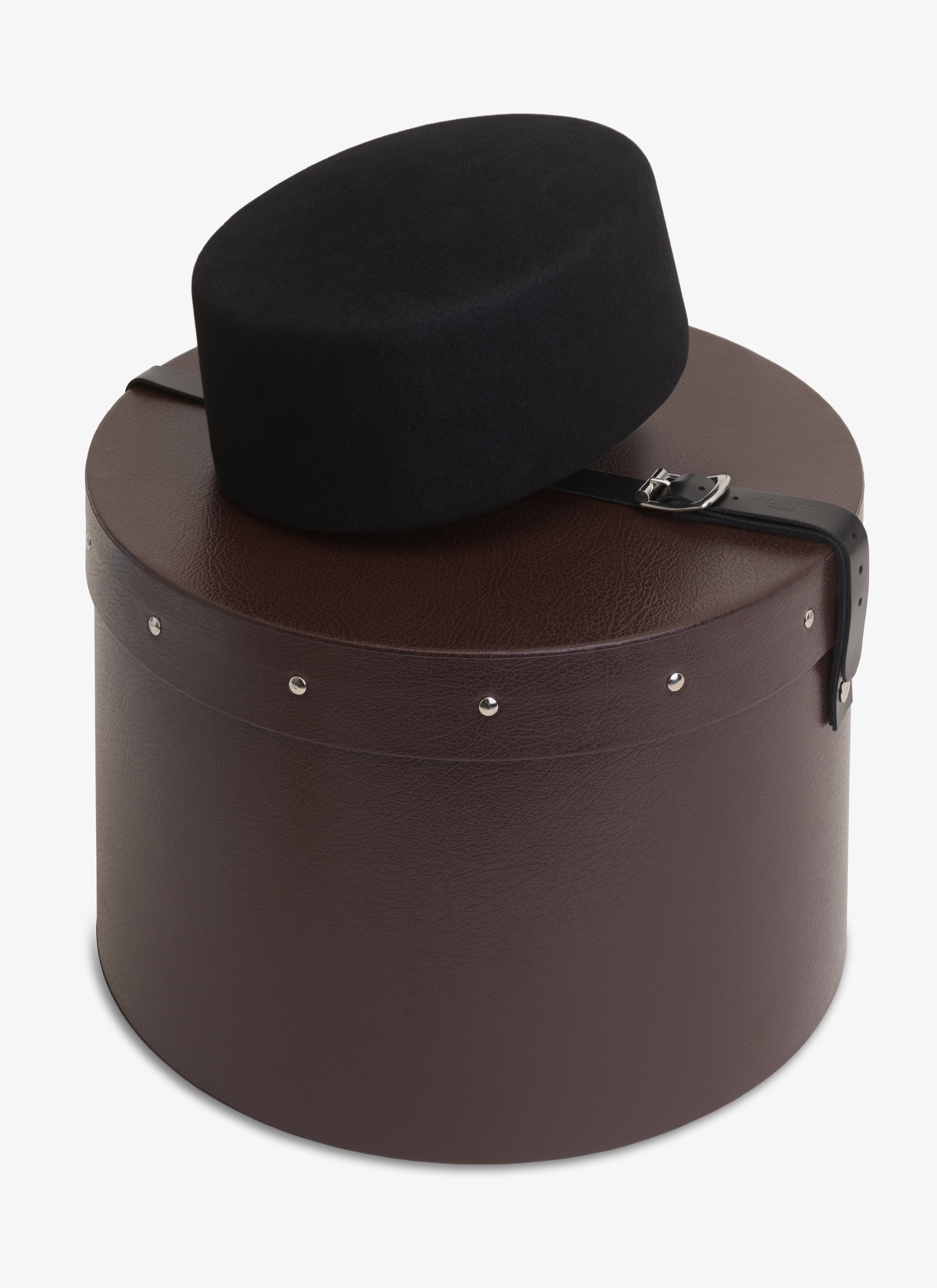 ALAÏA BLACK LA TOQUE IN FEUTRINE