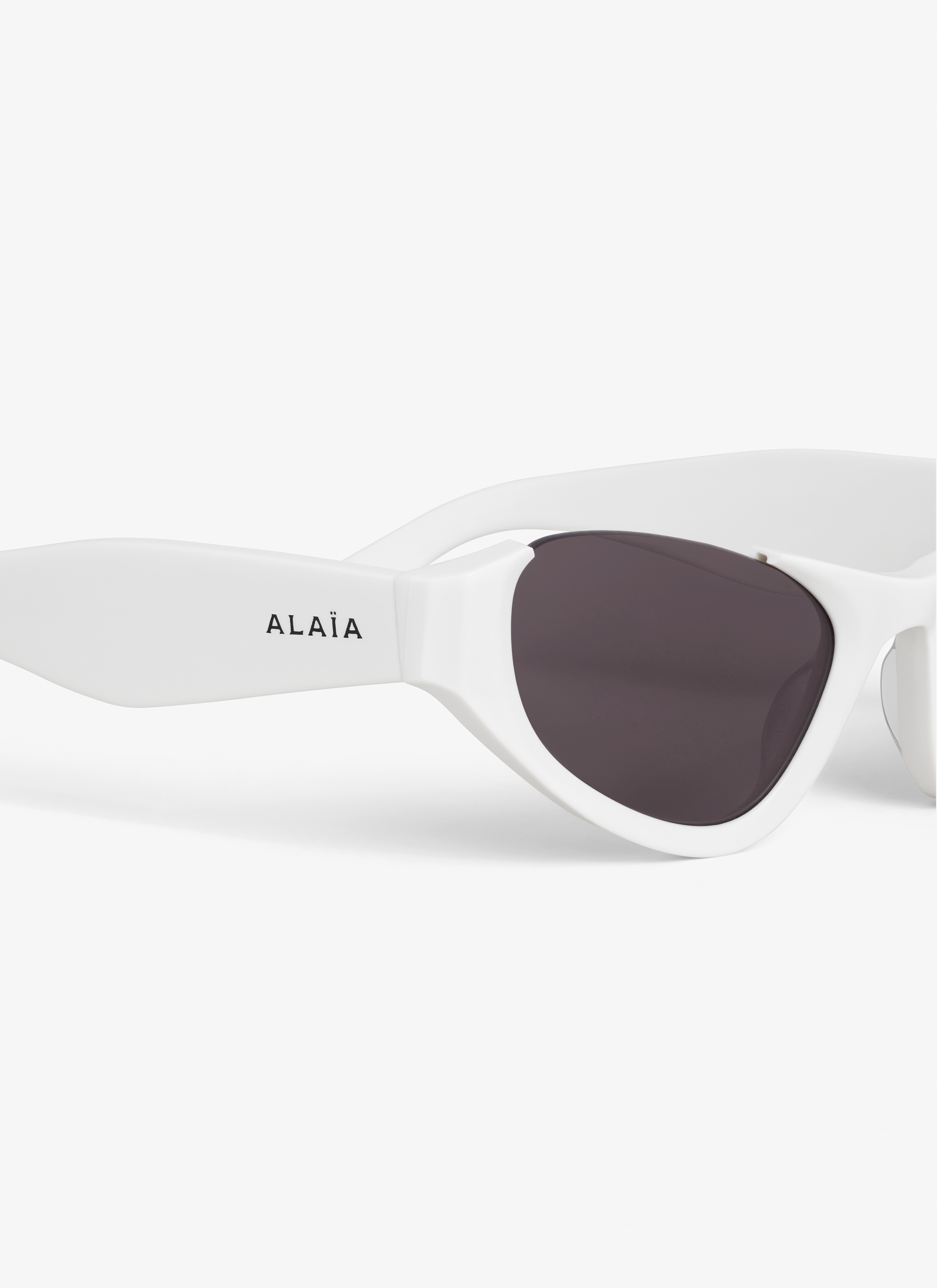 ALAIA LUNETTES DE SOLEIL IL DE CHAT BLANC ALAIA FR
