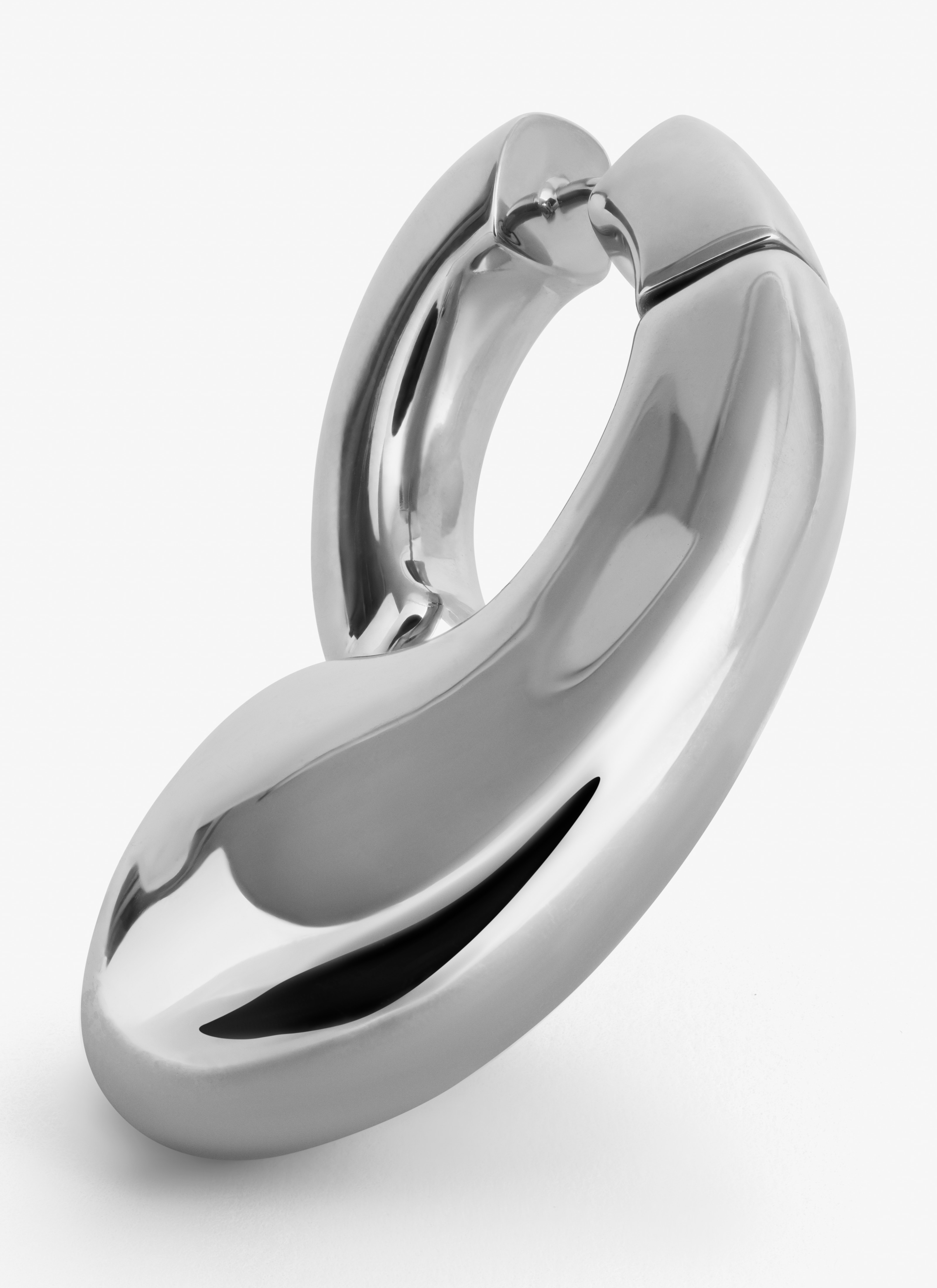 ALAÏA SILVER DRIP EARRINGS