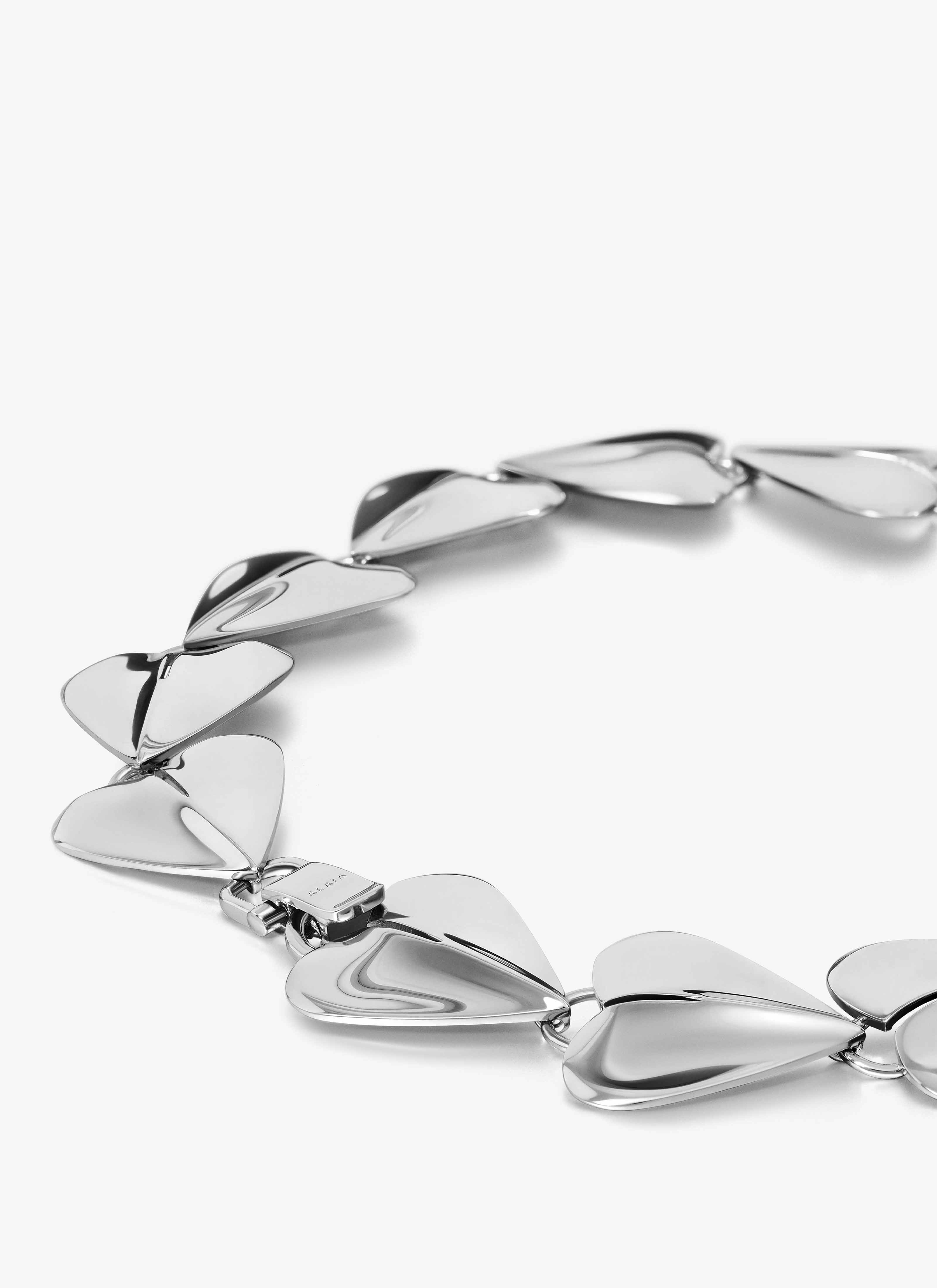 ALAÏA GREY LE CŒUR NECKLACE
