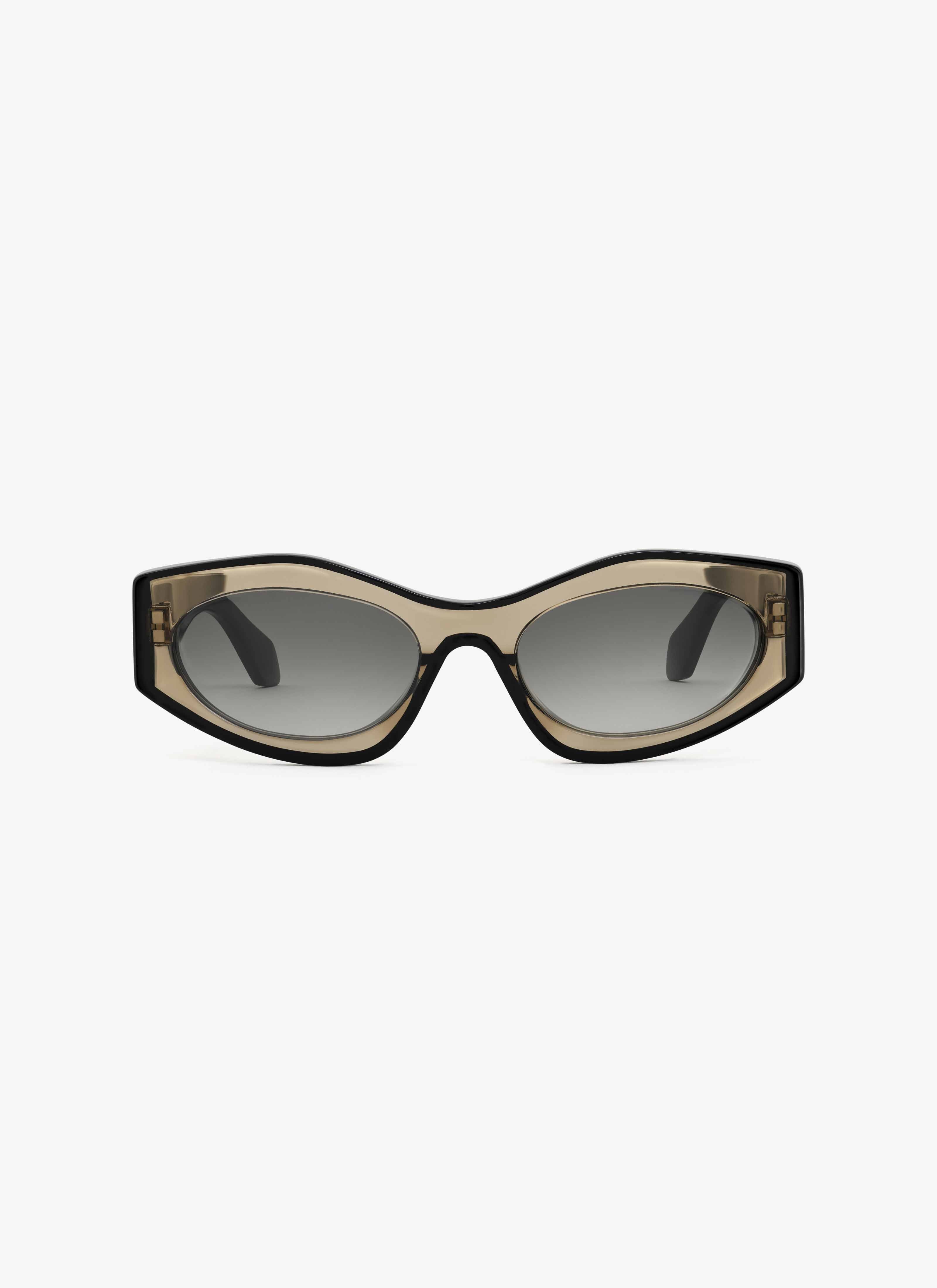 ALAÏA DARK GREY CAT EYES SUNGLASSES