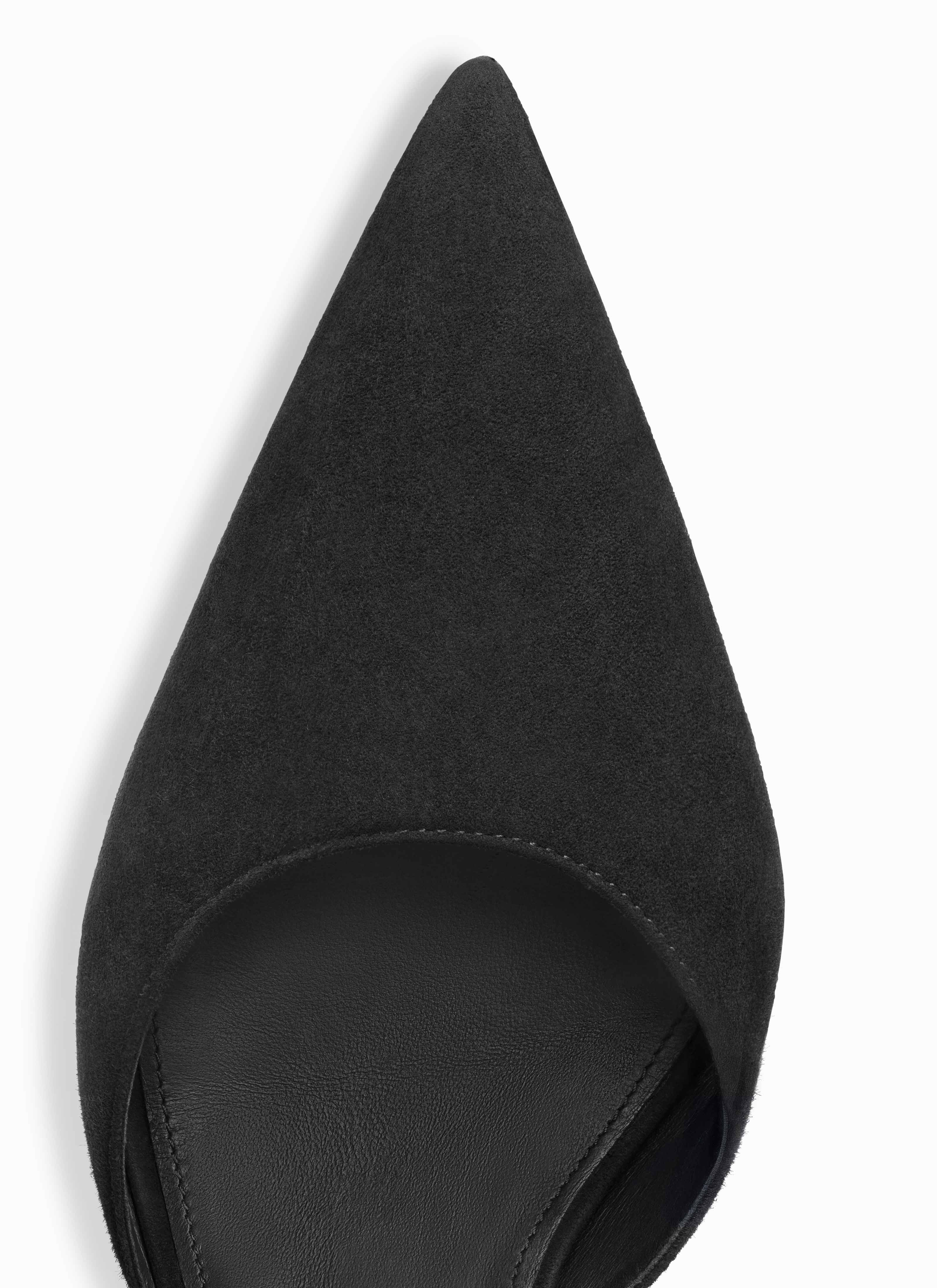 ALAÏA NEGRO BOTAS BAJAS DE ANTE ELÁSTICO