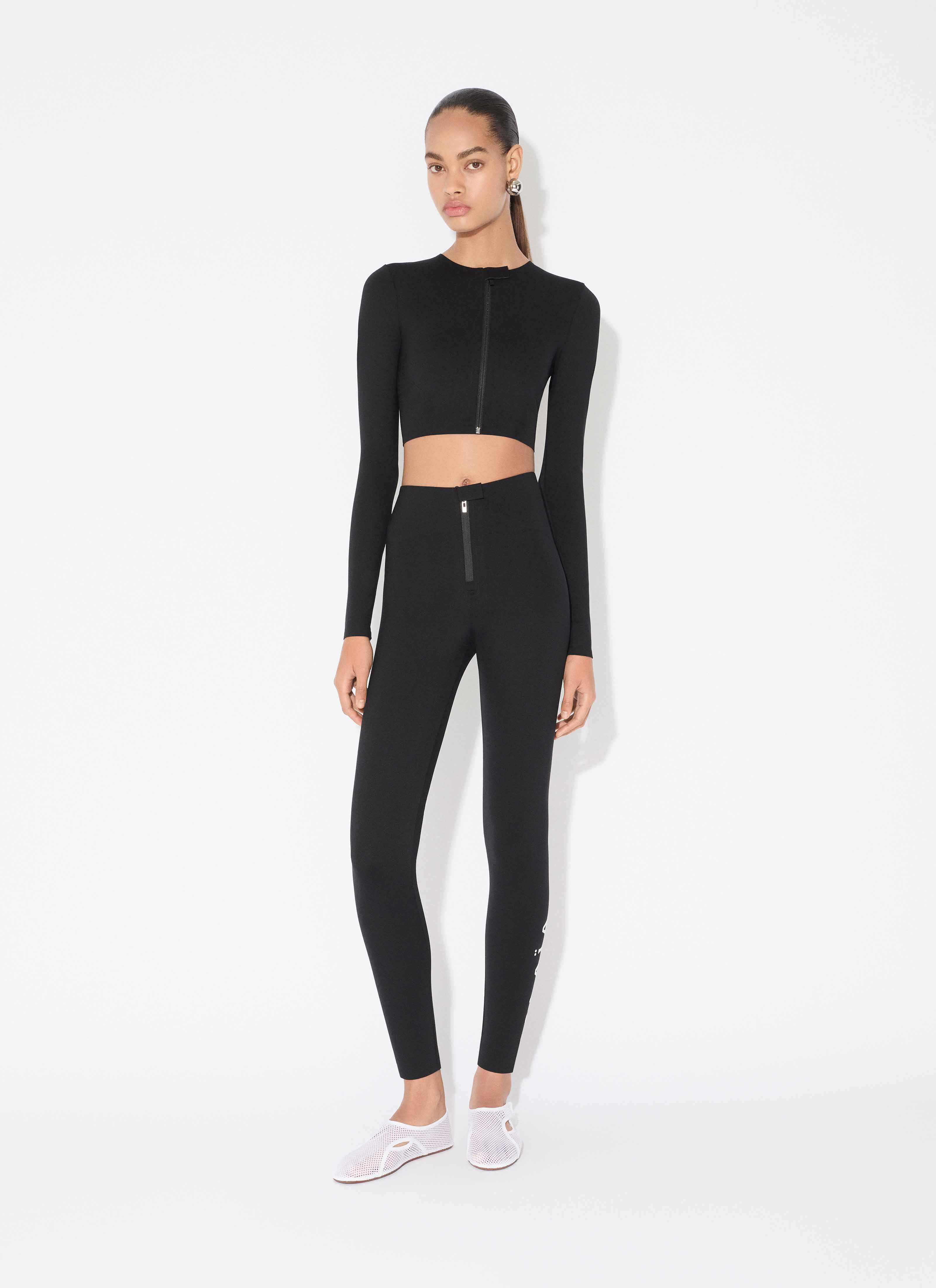 ALAÏA  COMPACT JERSEY TECHNICAL LEGGING