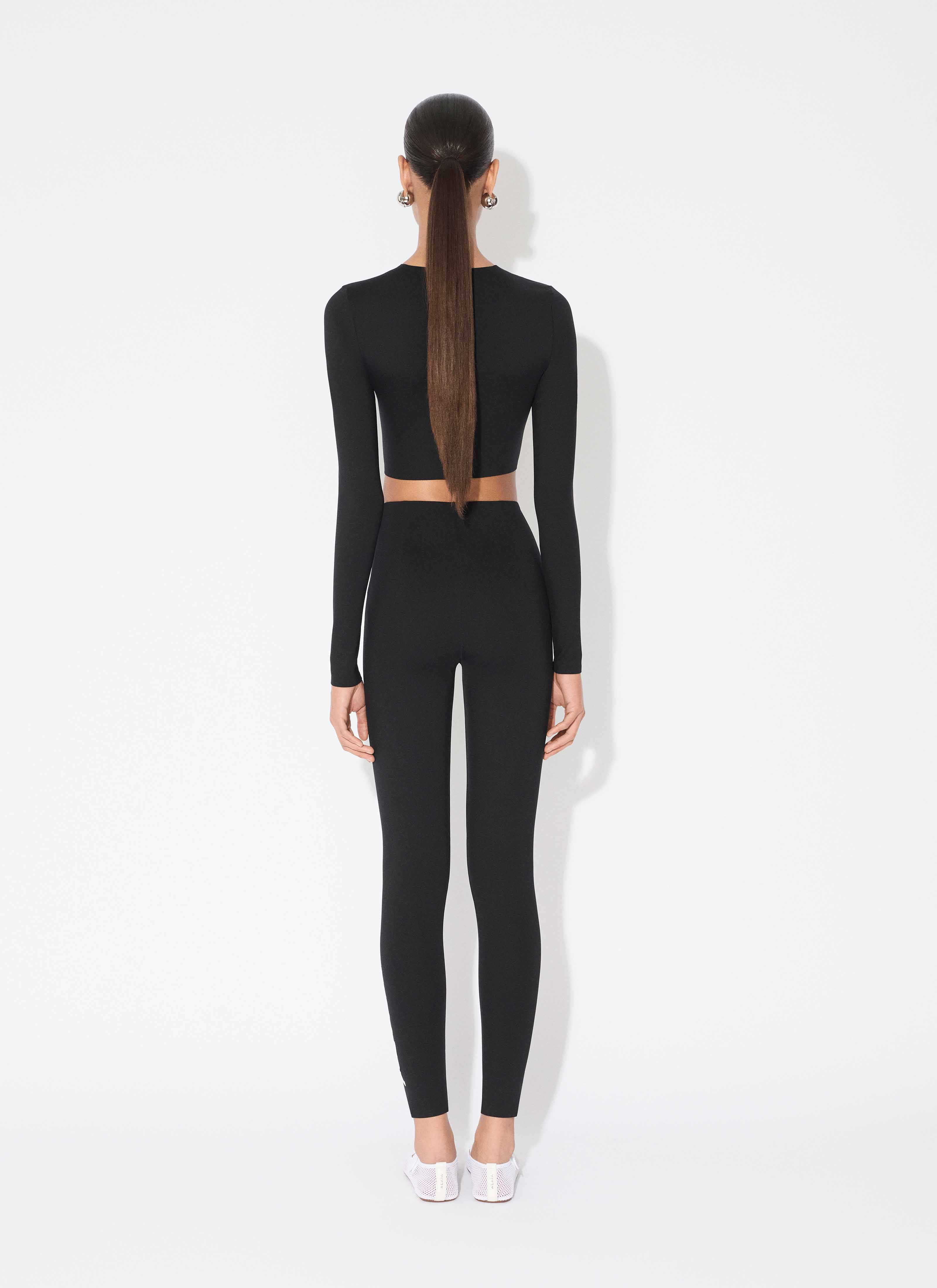 ALAÏA  COMPACT JERSEY TECHNICAL LEGGING