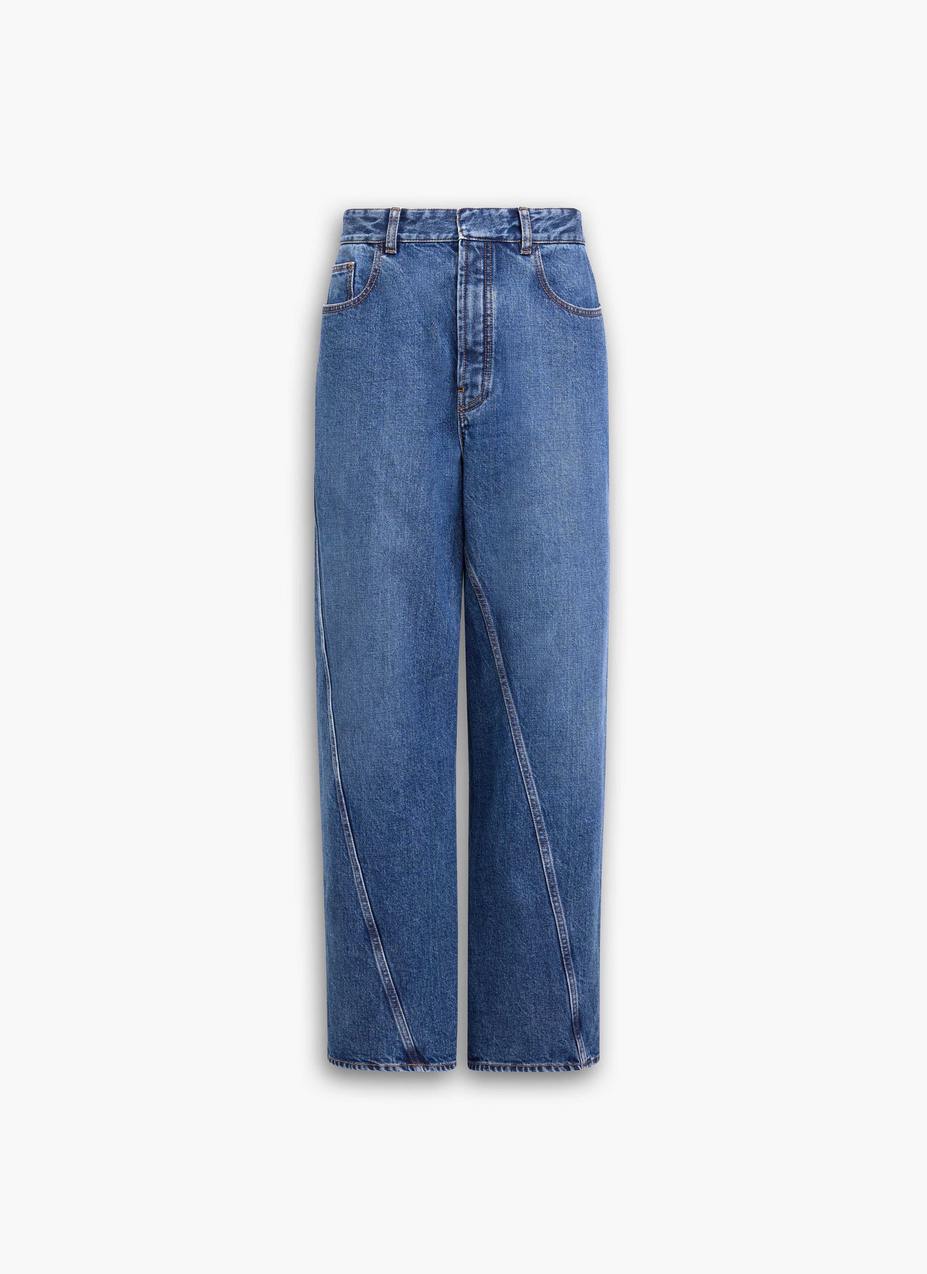 ALAÏA MINERAL TWISTED JEANS