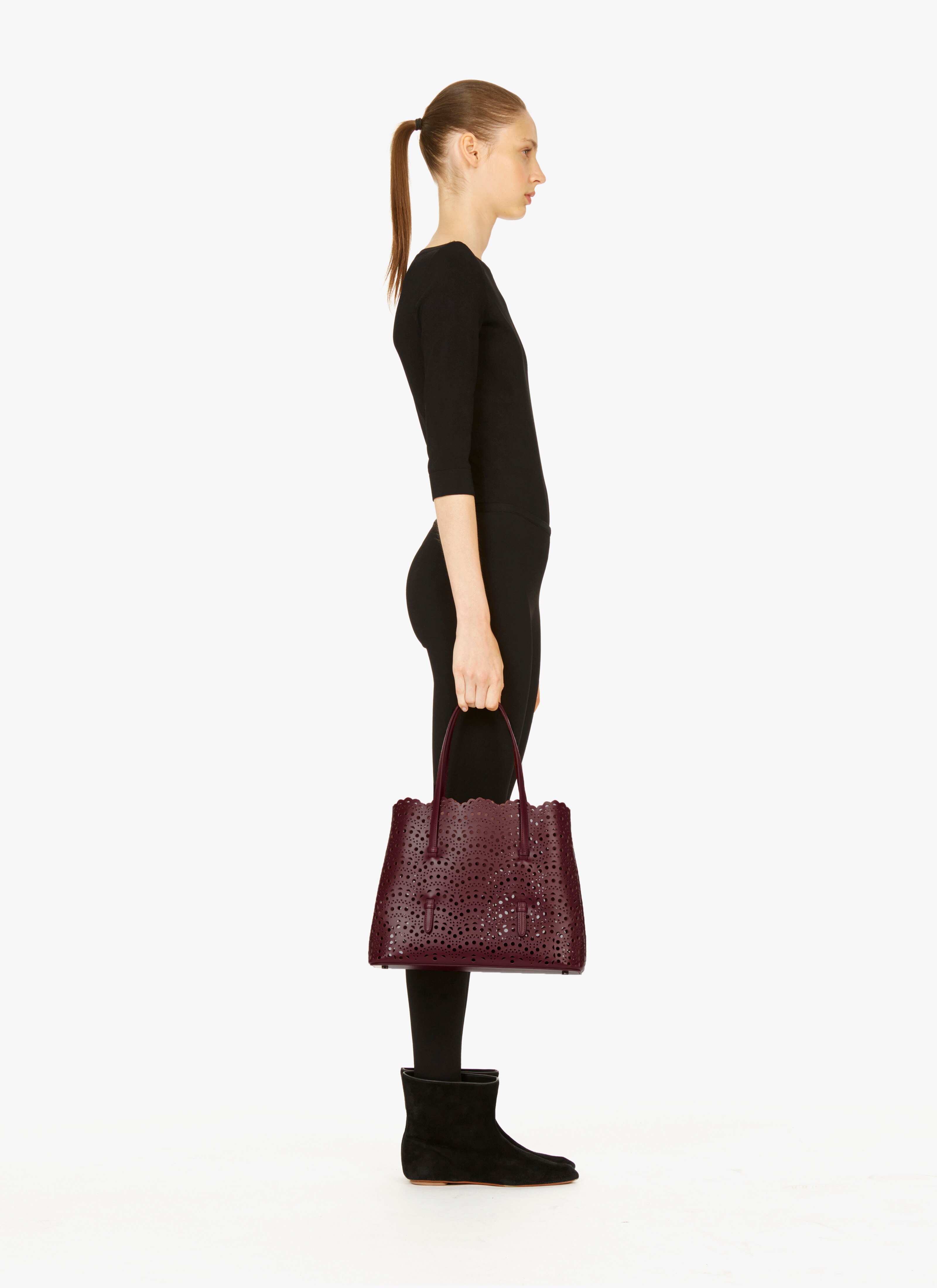 Mina 32 Tote Bag Mina 32 Tote Bag - maison-alaia.com
