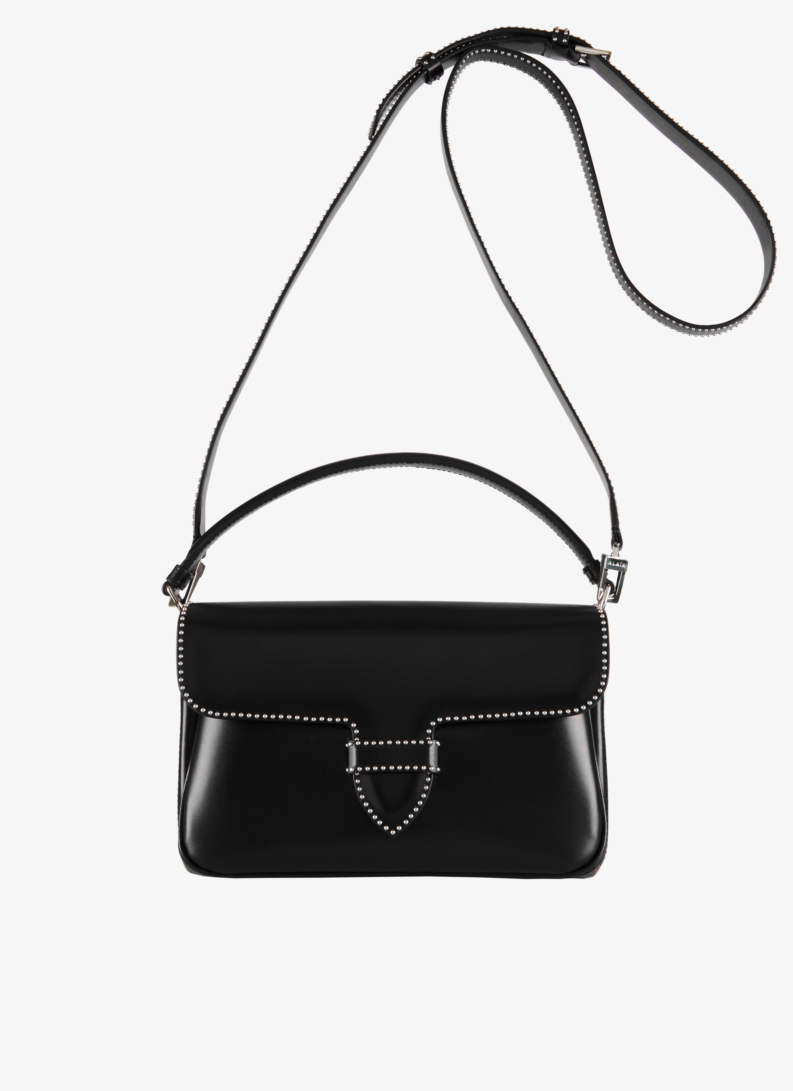 ALAÏA BLACK BETTINA 25 HANDBAG