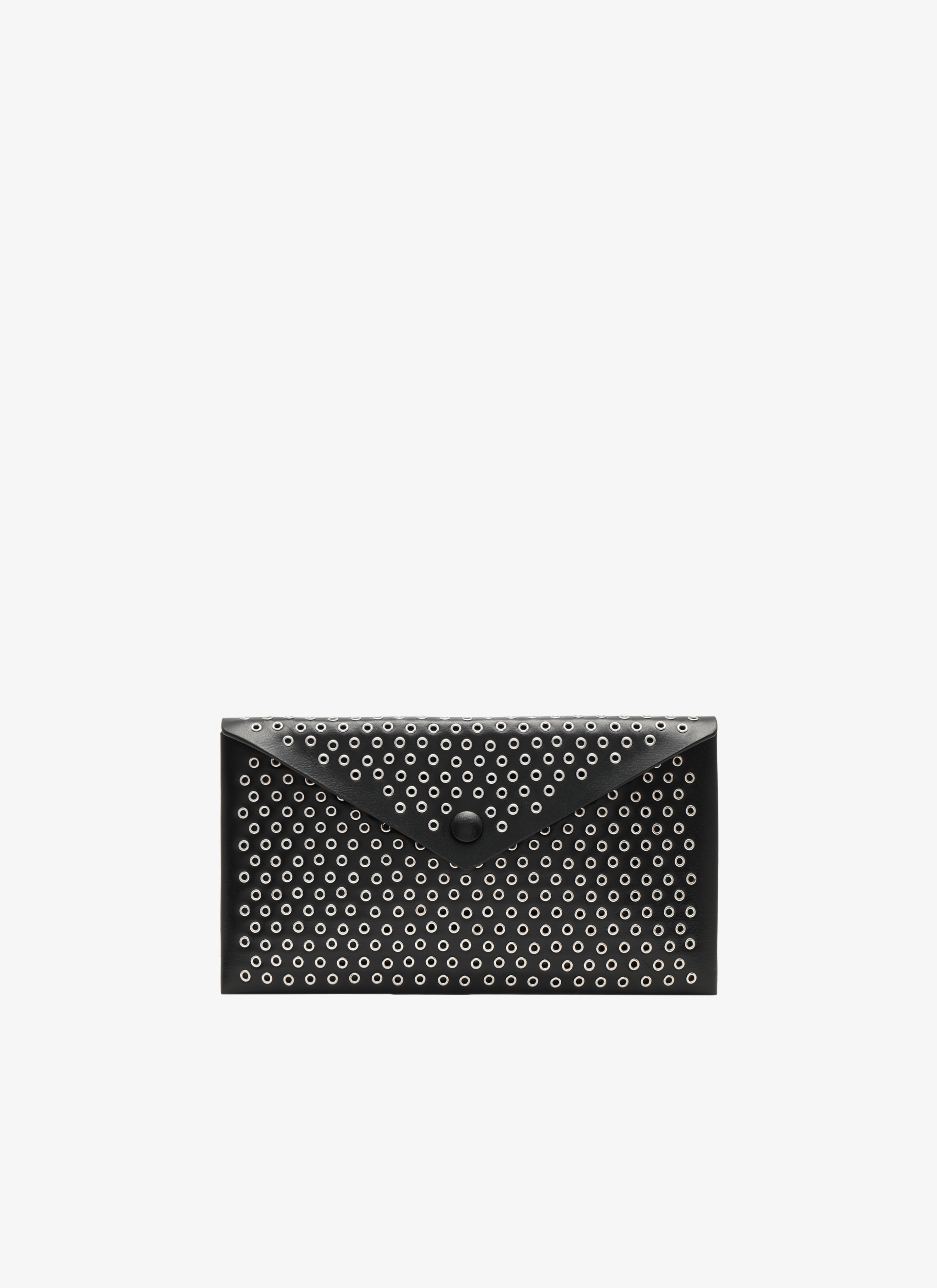 ALAÏA BLACK LOUISE 24 CLUTCH