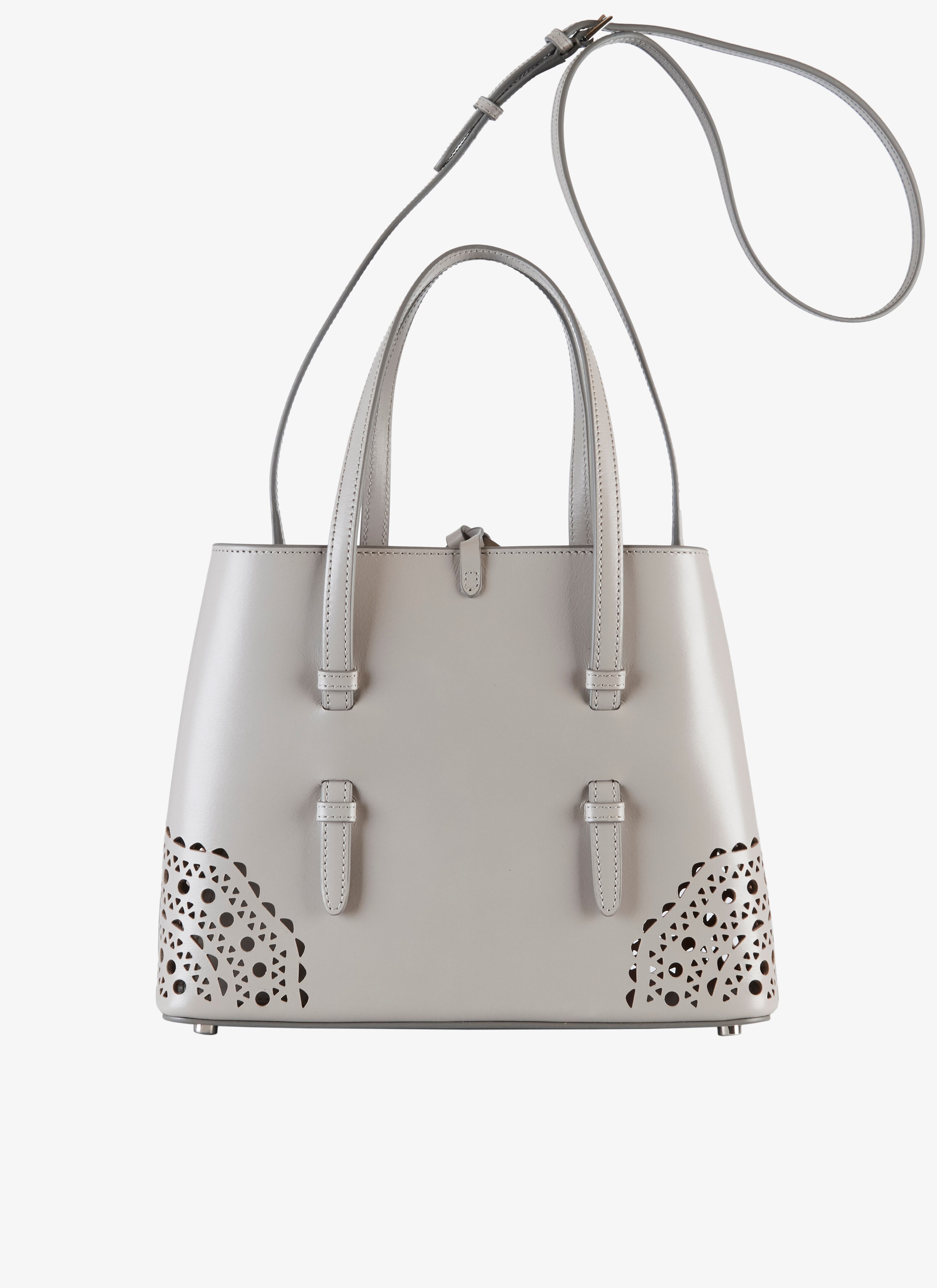 ALAÏA PEARL  TOTE BAG C.LUX QUART VIENNE VAGUE PEARL