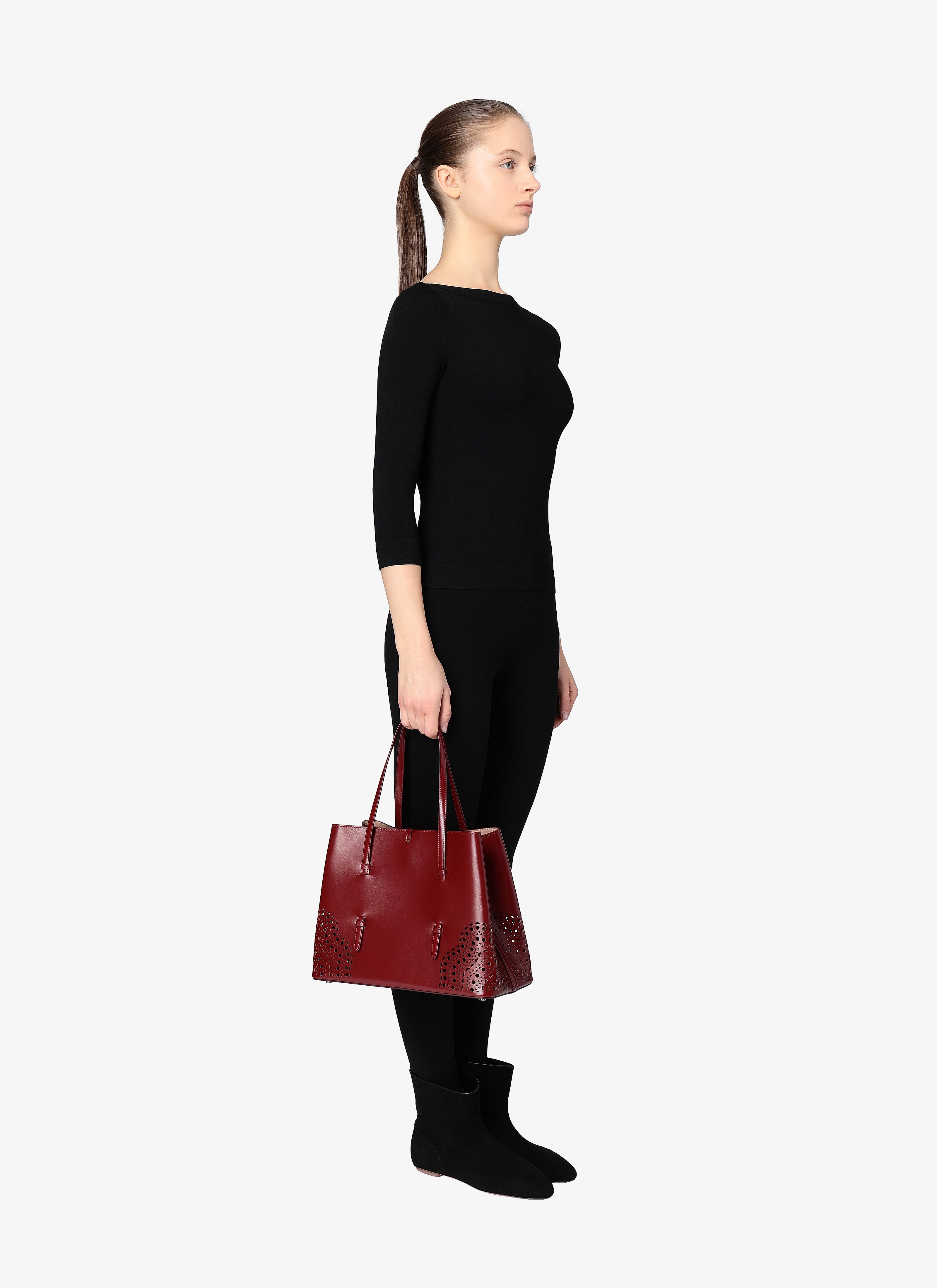 Mina 32 Tote Bag Mina 32 Tote Bag - maison-alaia.com