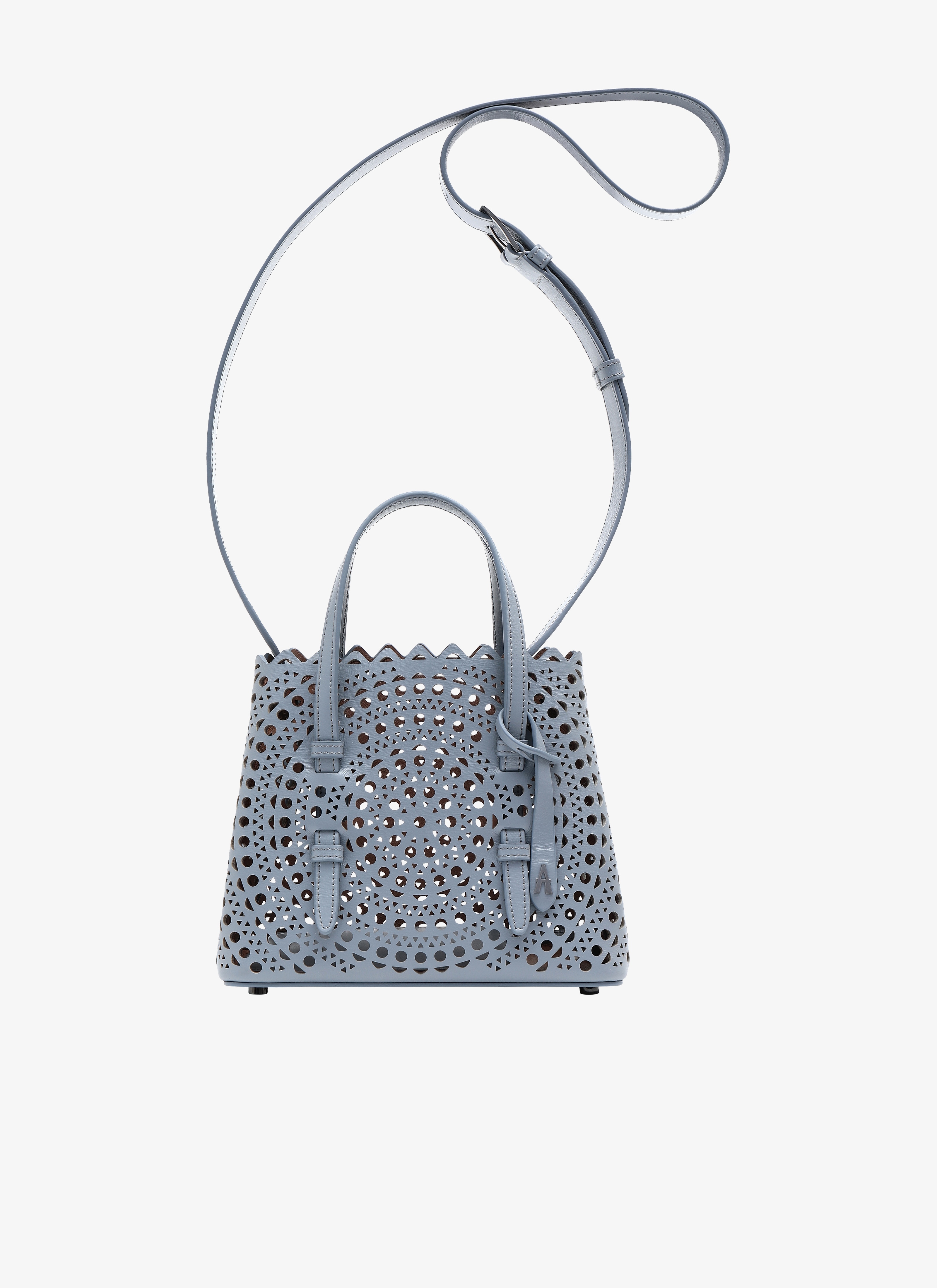 ALAÏA SMOKE MINA 20 TOTE BAG
