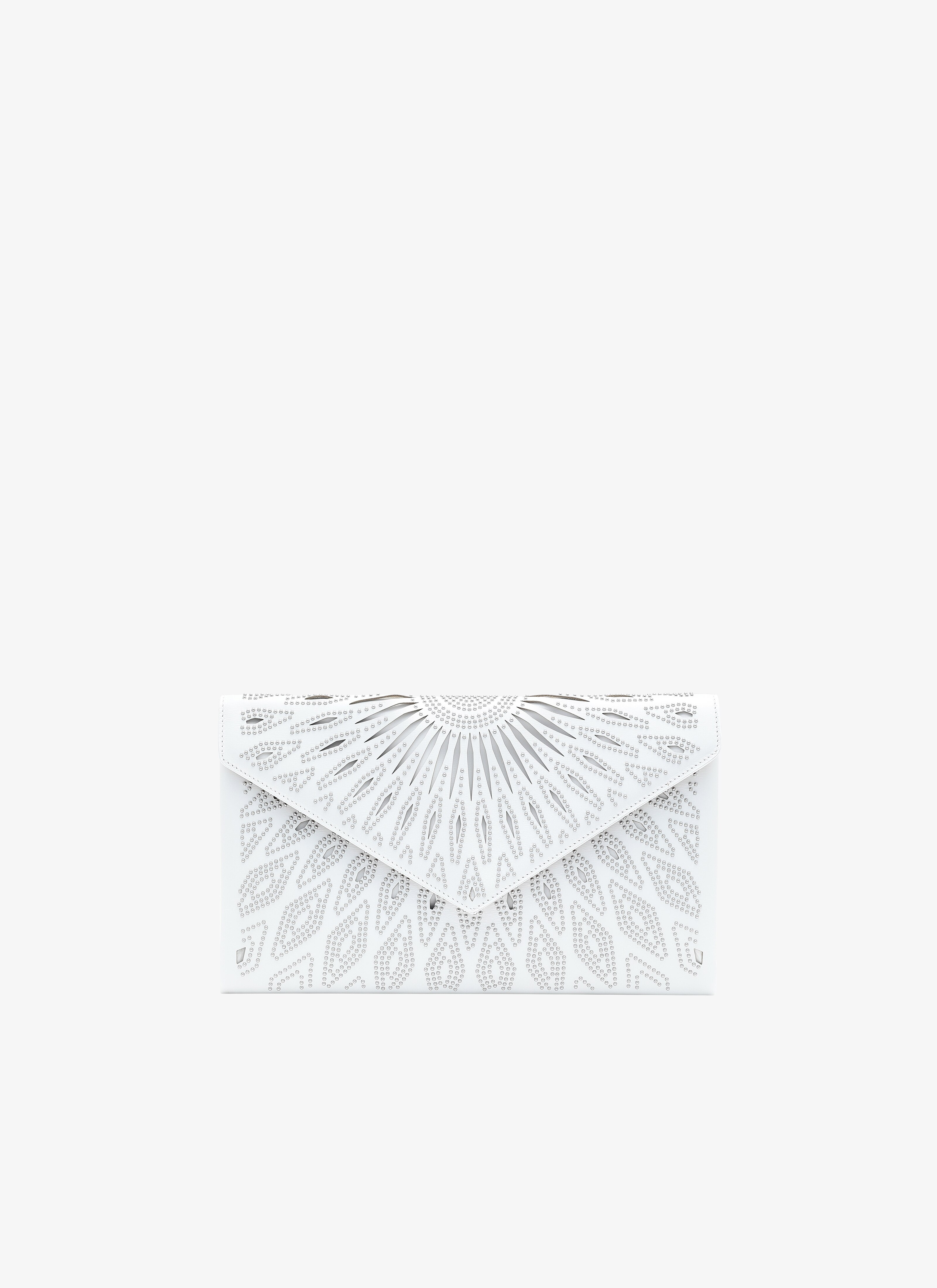 ALAÏA WEIß  OUM CUIR LUX CERAMIQUE OPTICAL WHITE