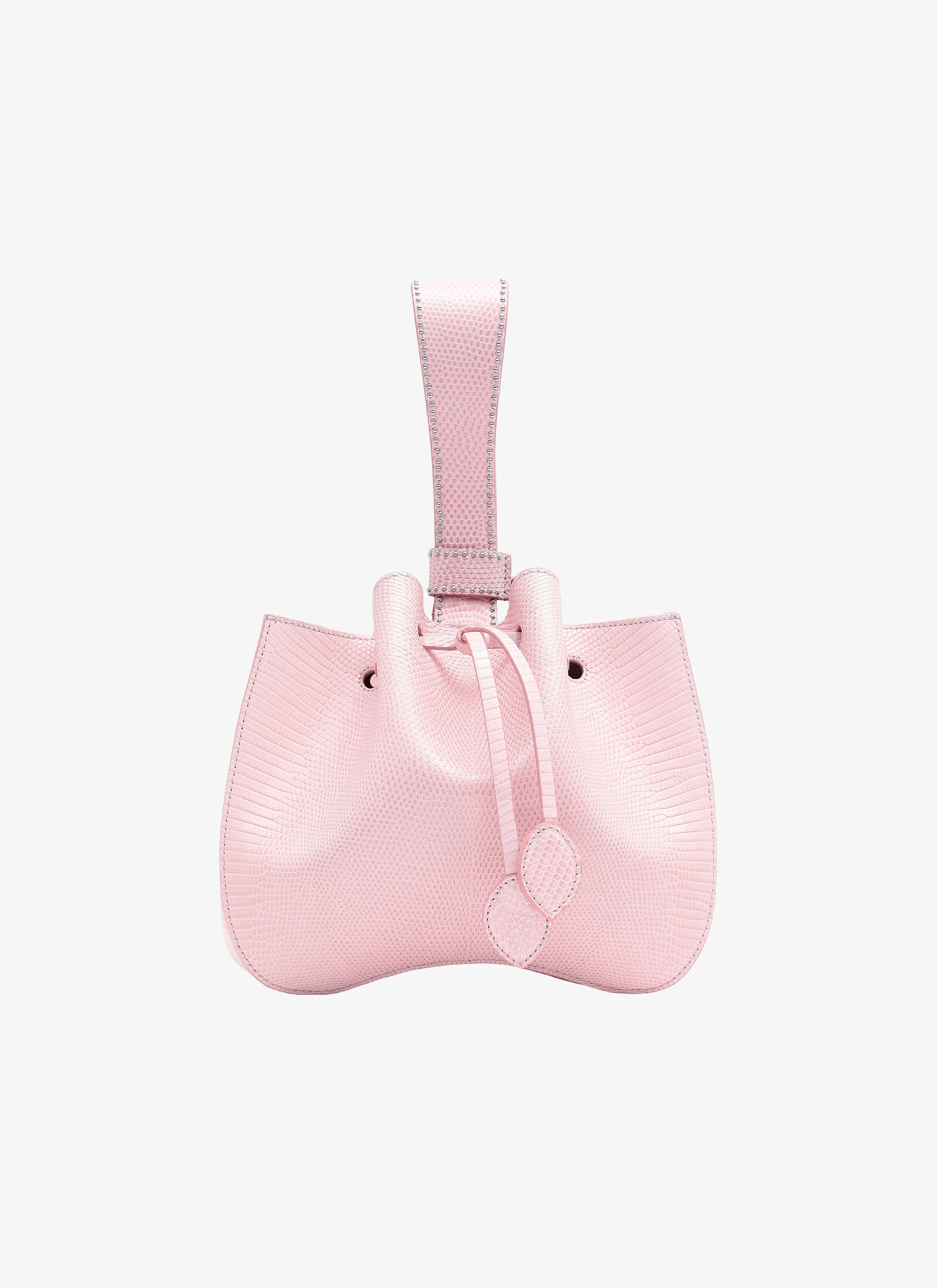 ALAÏA PINK  ROSE-MARIE SLEEVELESS VARAN GANSE CLOU BOIS DE ROSE