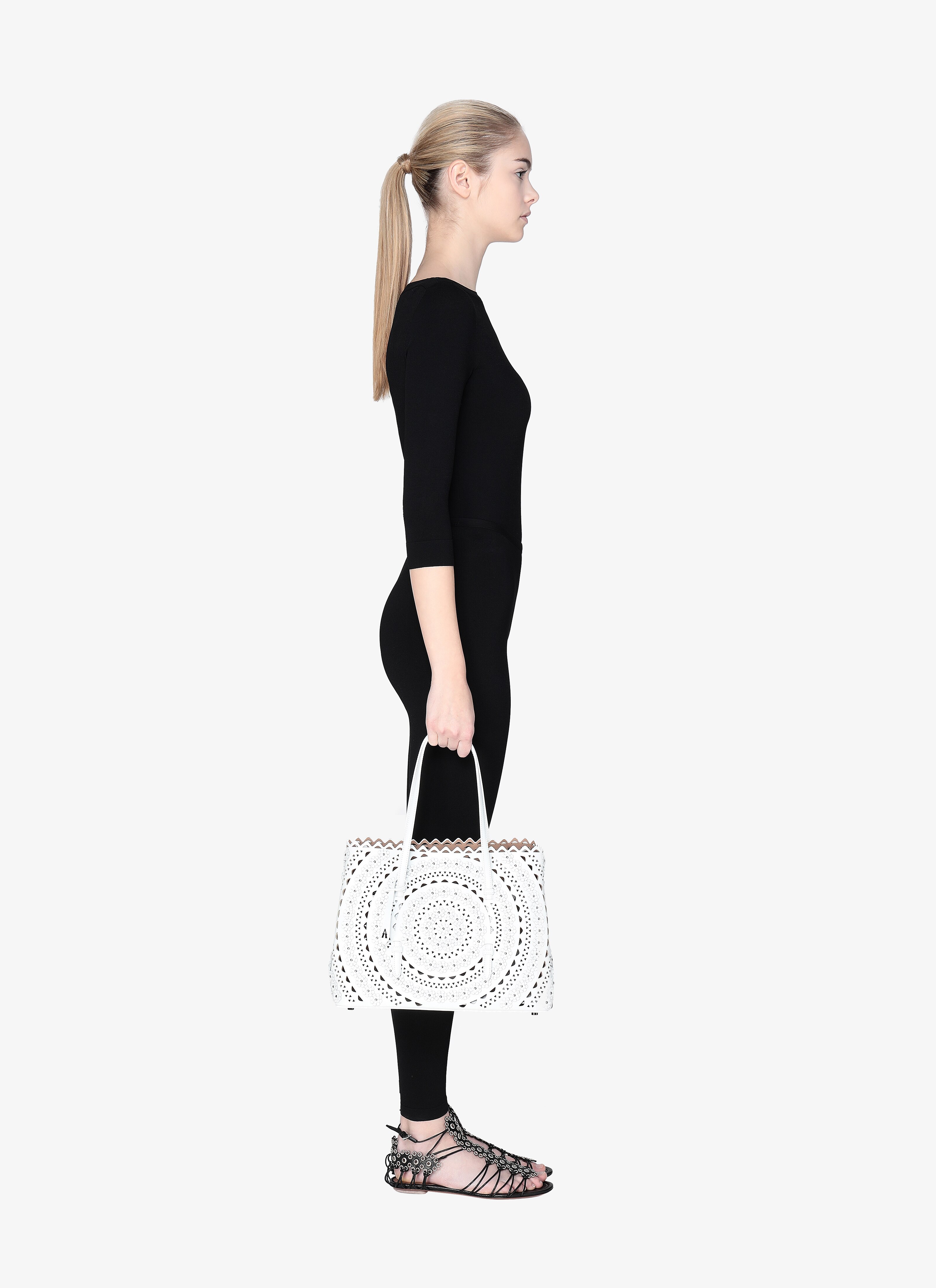 Medium Mina Tote Medium Mina Tote - maison-alaia.com