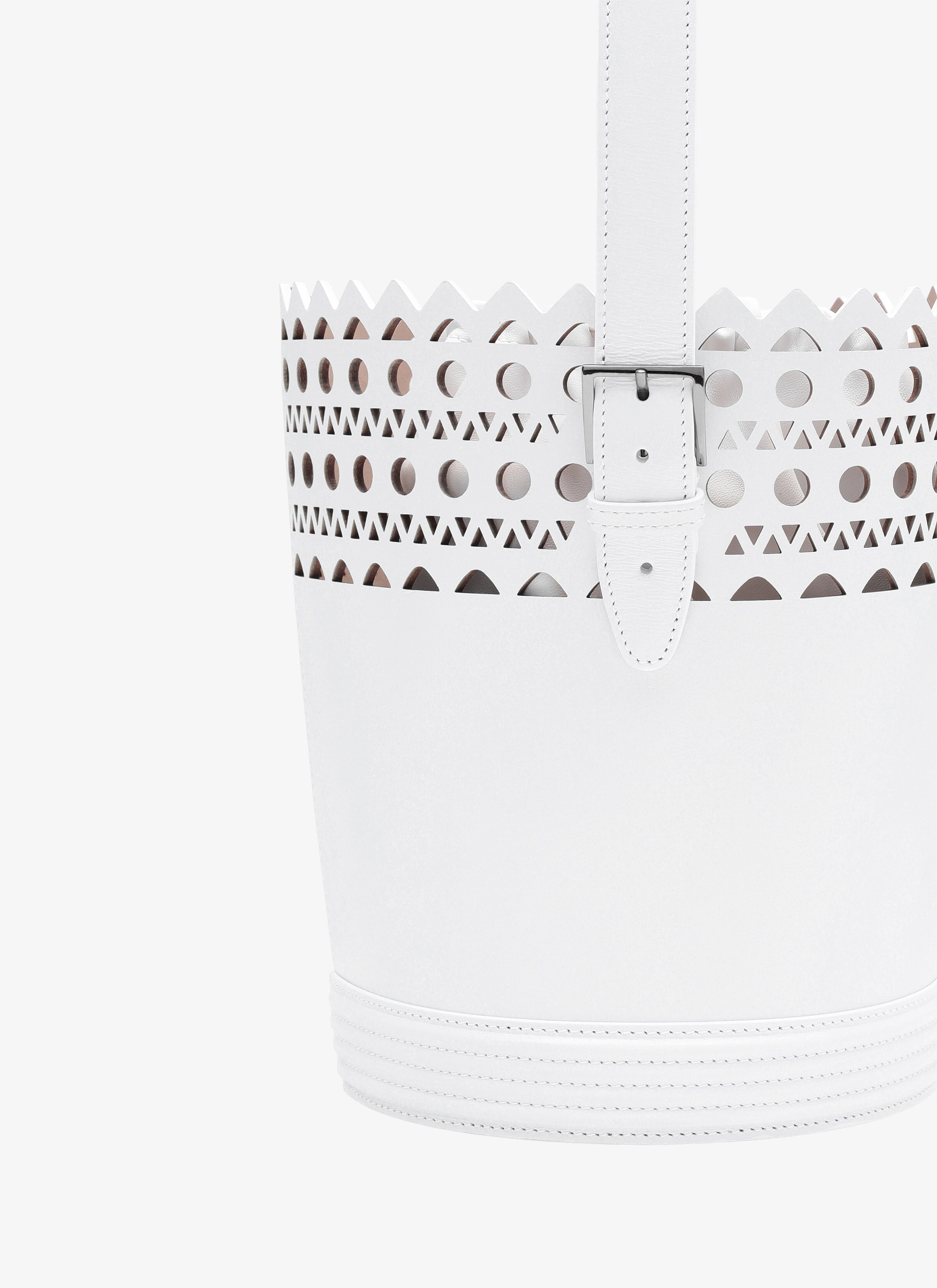 alaia bucket bag