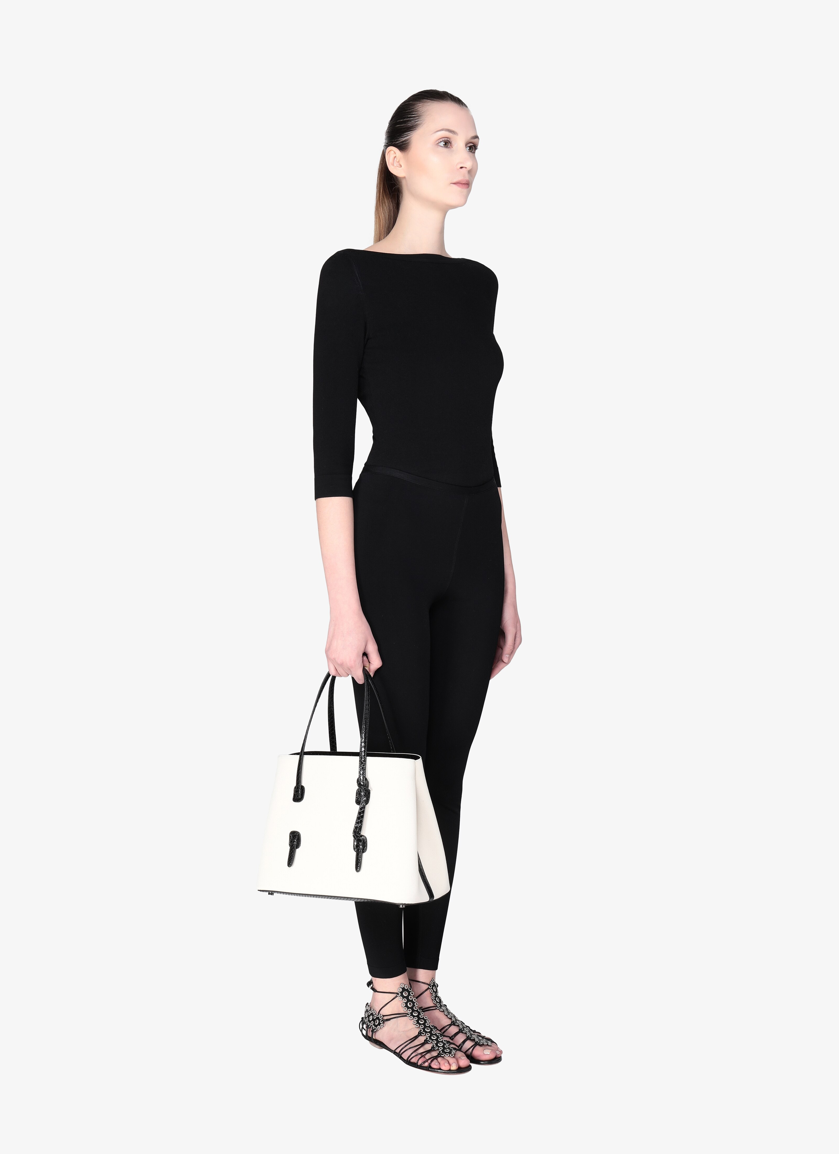 Mina 32 Tote Bag Mina 32 Tote Bag - maison-alaia.com