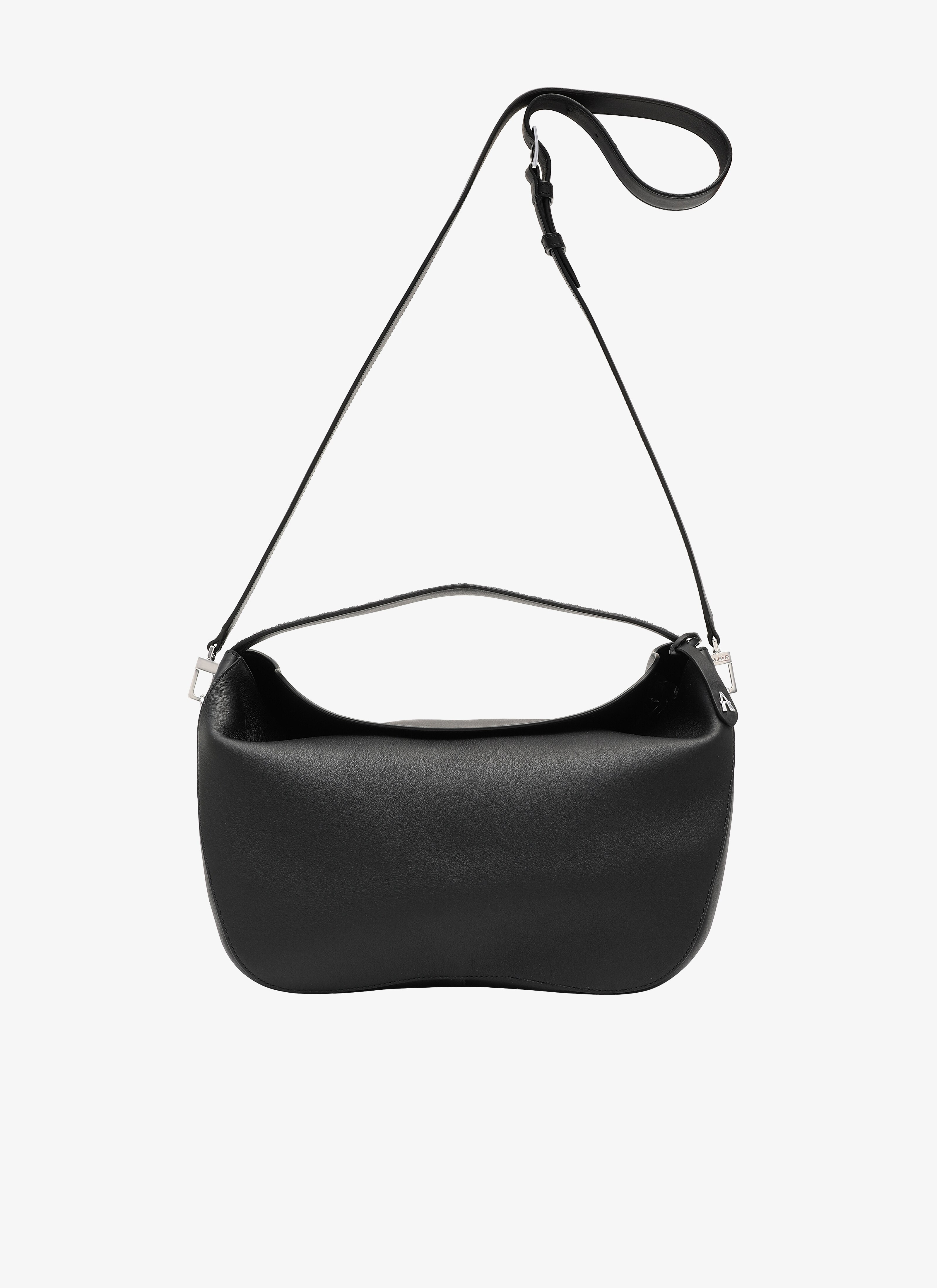 ALAÏA BLACK  MIRABELE MEDIUM CUIR SOFT+ARABESQUE STRAP BLACK