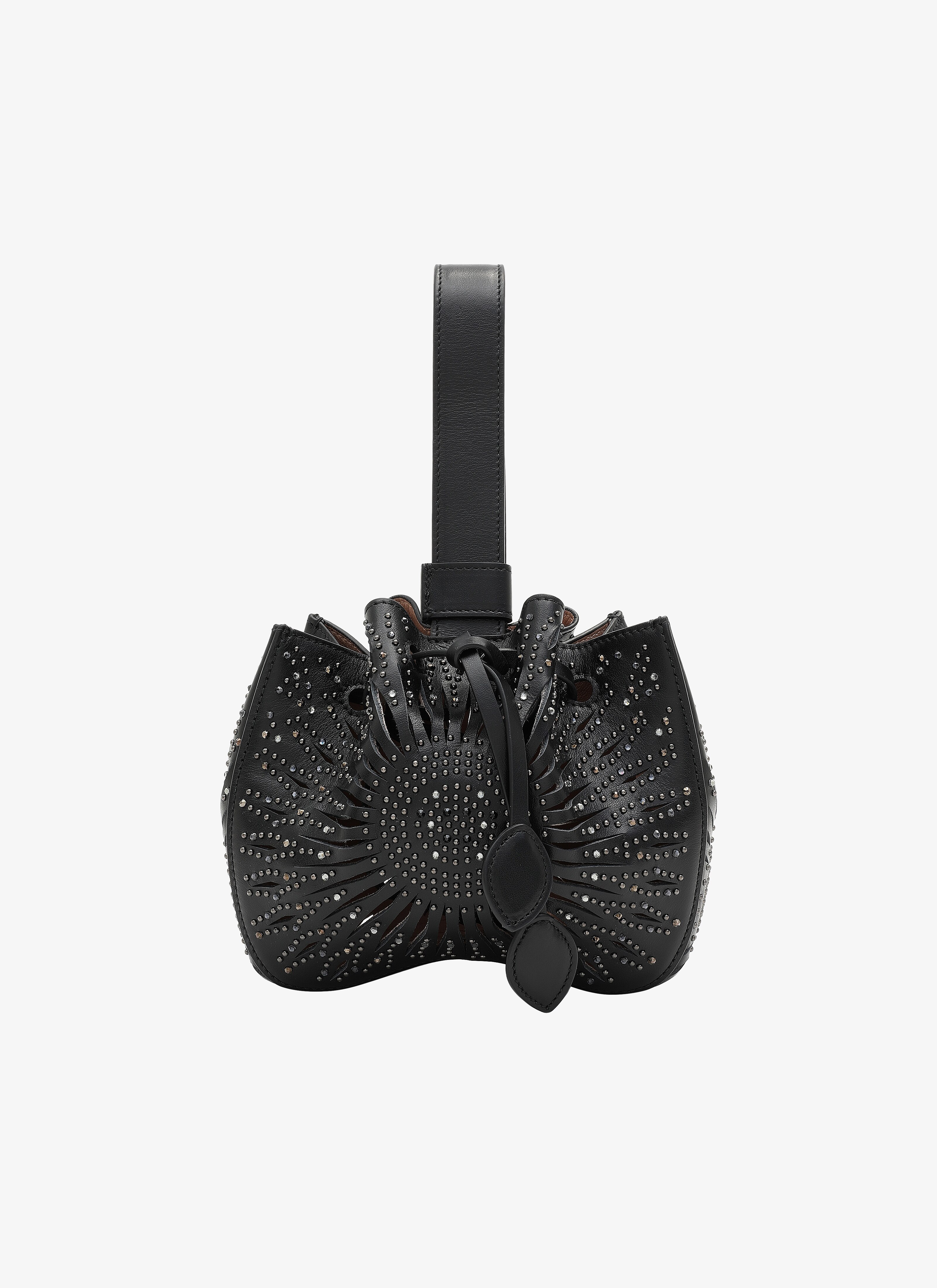 ALAÏA BLACK  ROSEMARIE MINI TRESOR CERAMIQUE SW BLACK