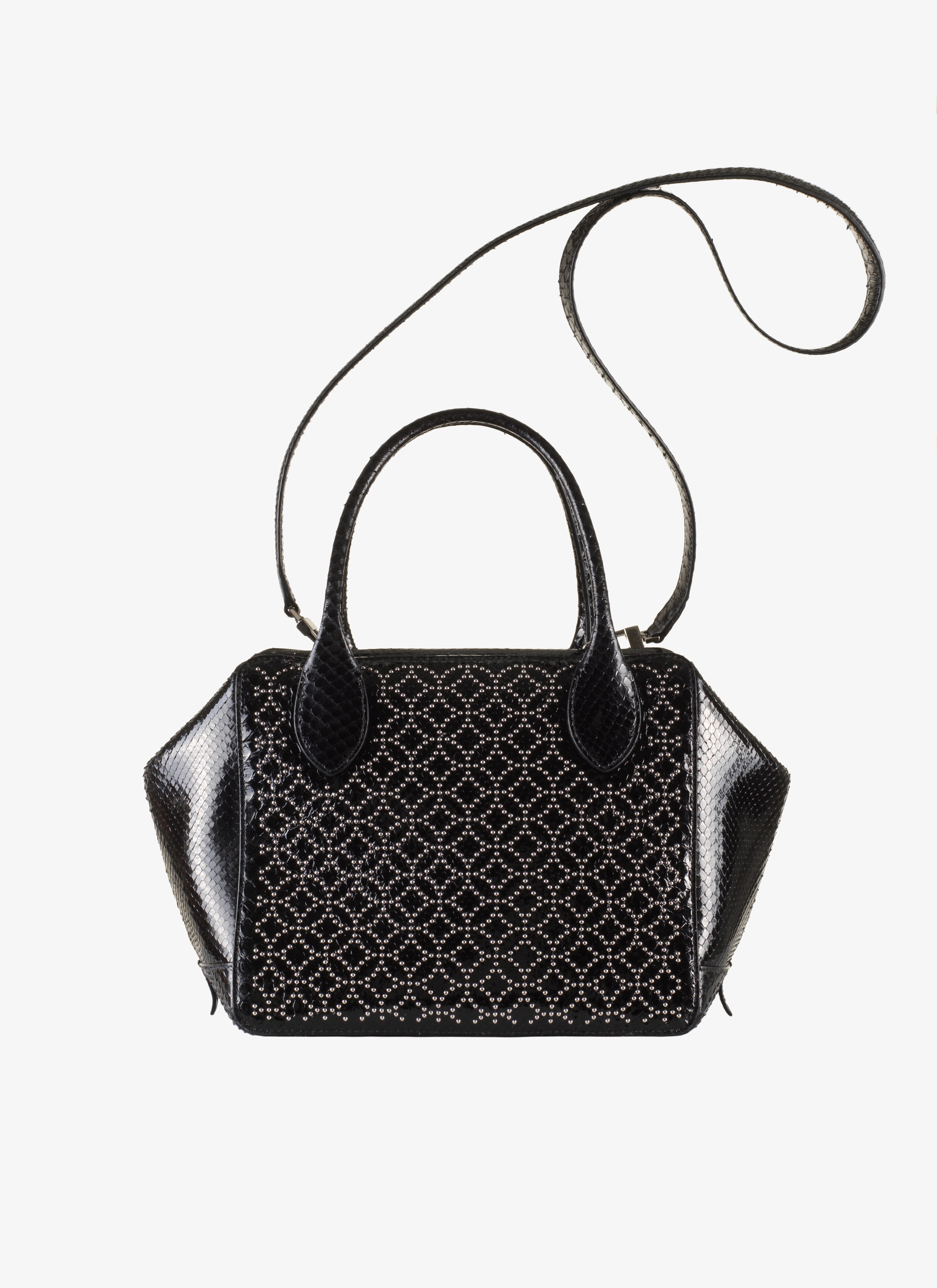 ALAÏA BORSA ELGA 23 NERO