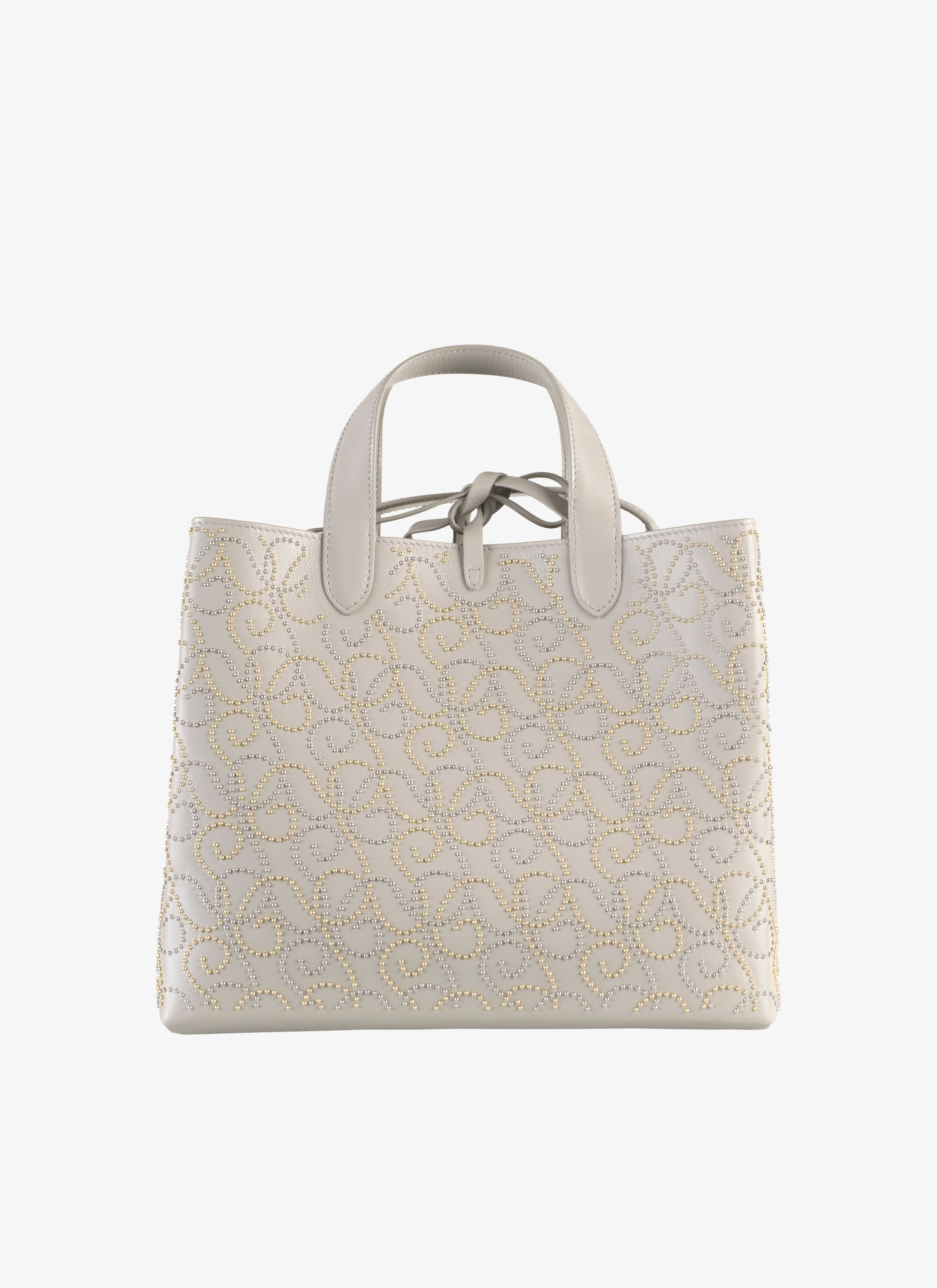 ALAÏA PEARL FRIDA 24 TOTE BAG