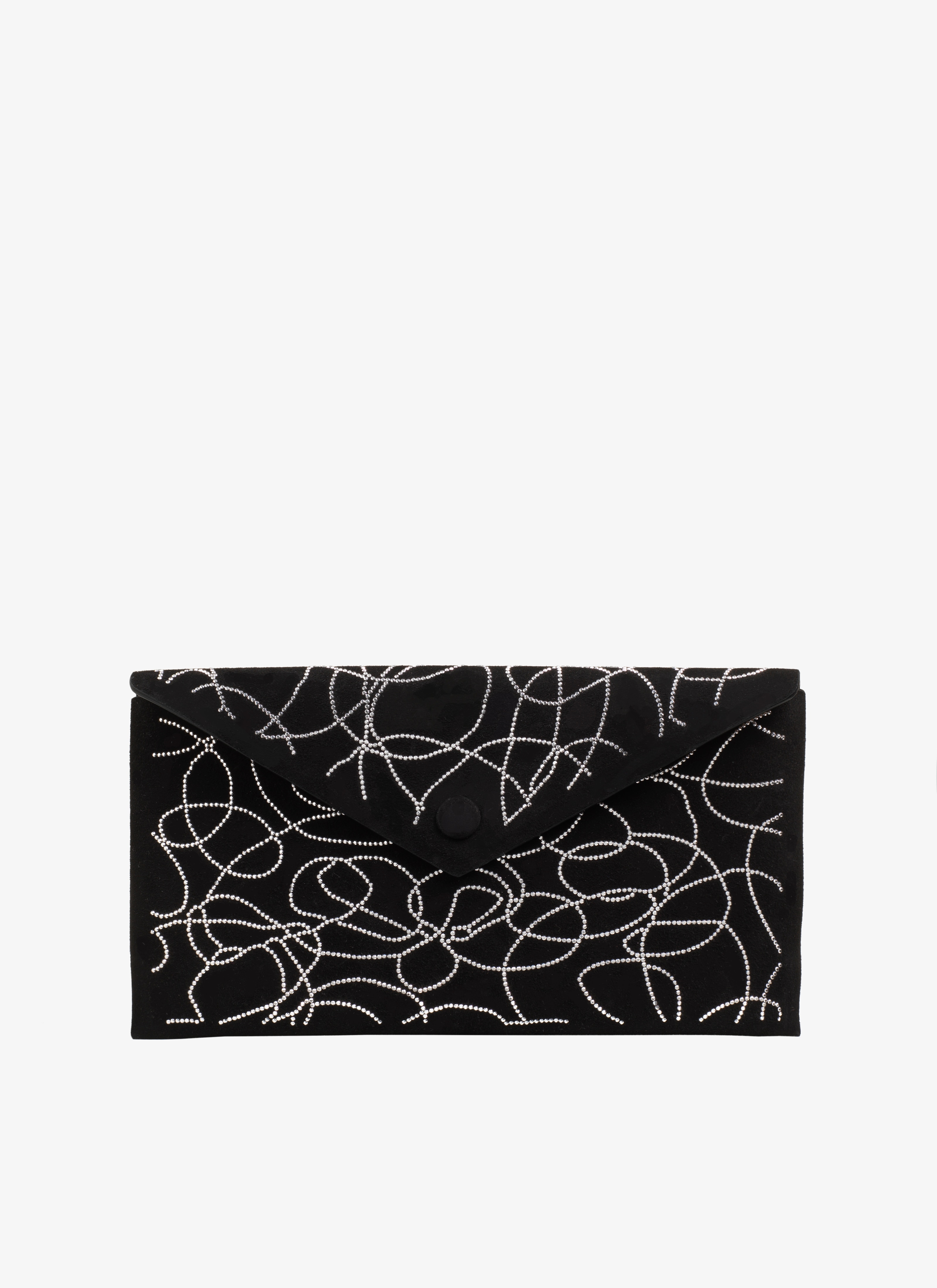 ALAÏA BLACK LOUISE 24 CLUTCH