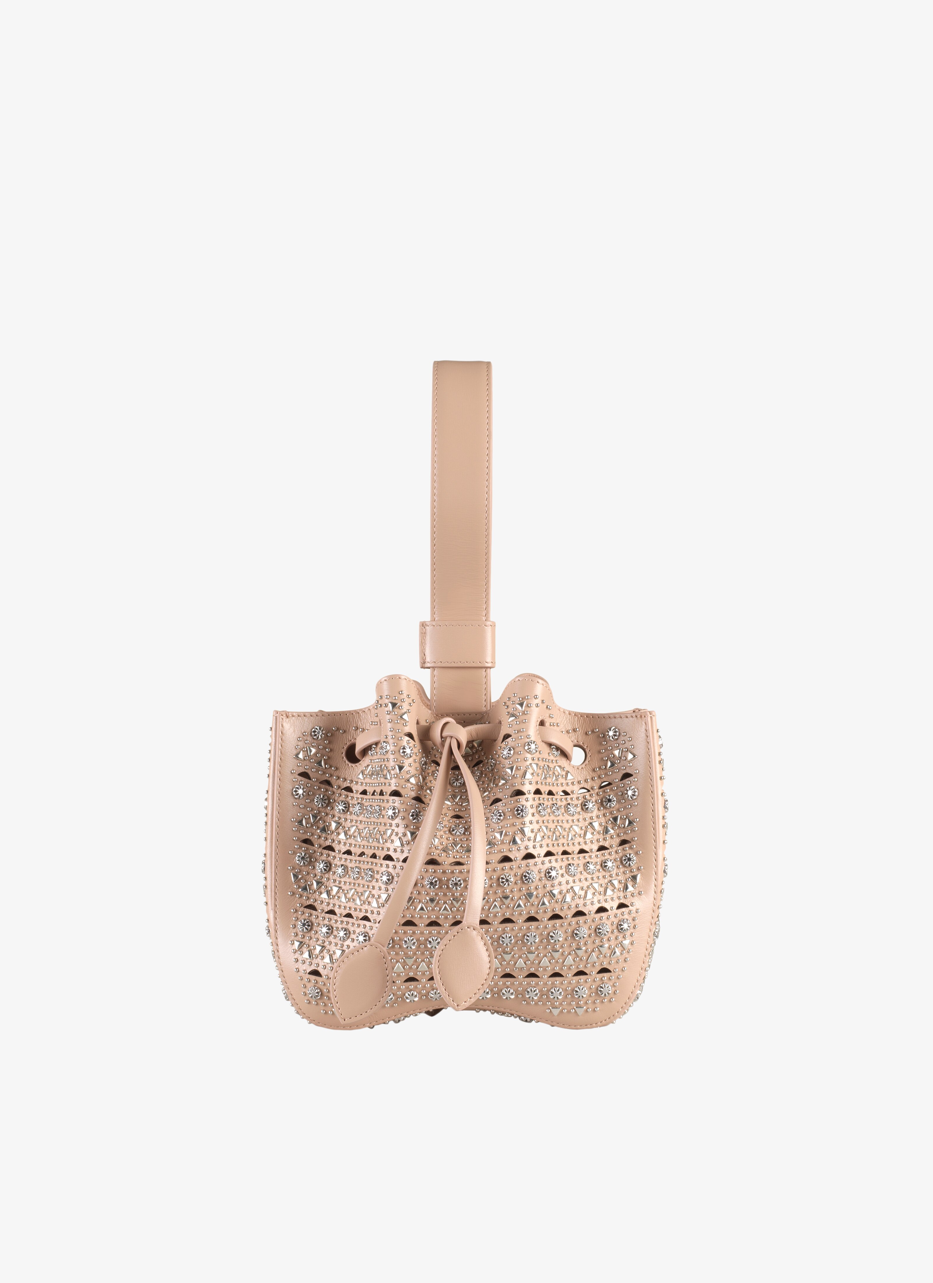 ALAÏA SANDY ROSE-MARIE 19 BRACELET BAG