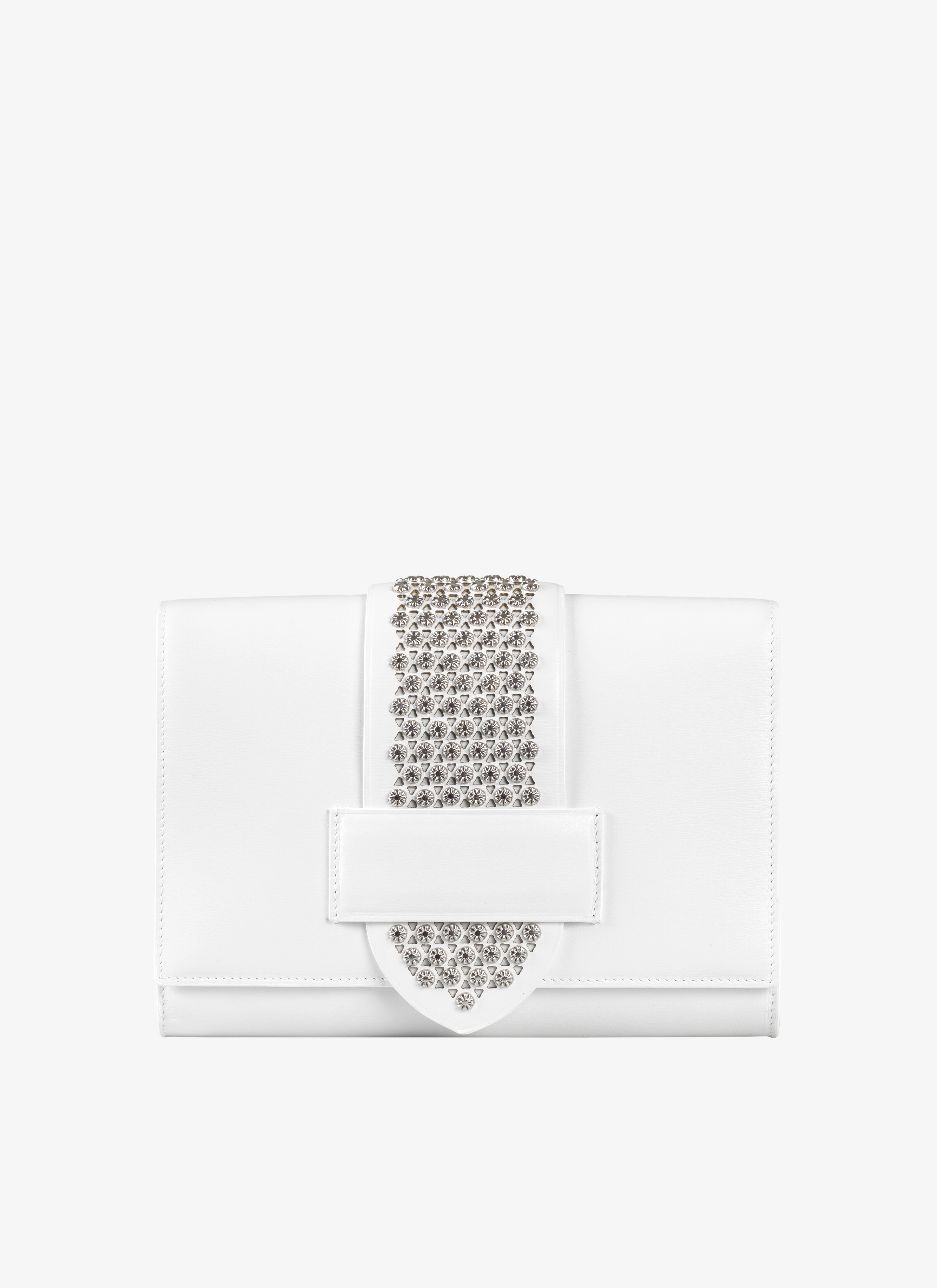 ALAÏA WHITE SIMONE CLUTCH