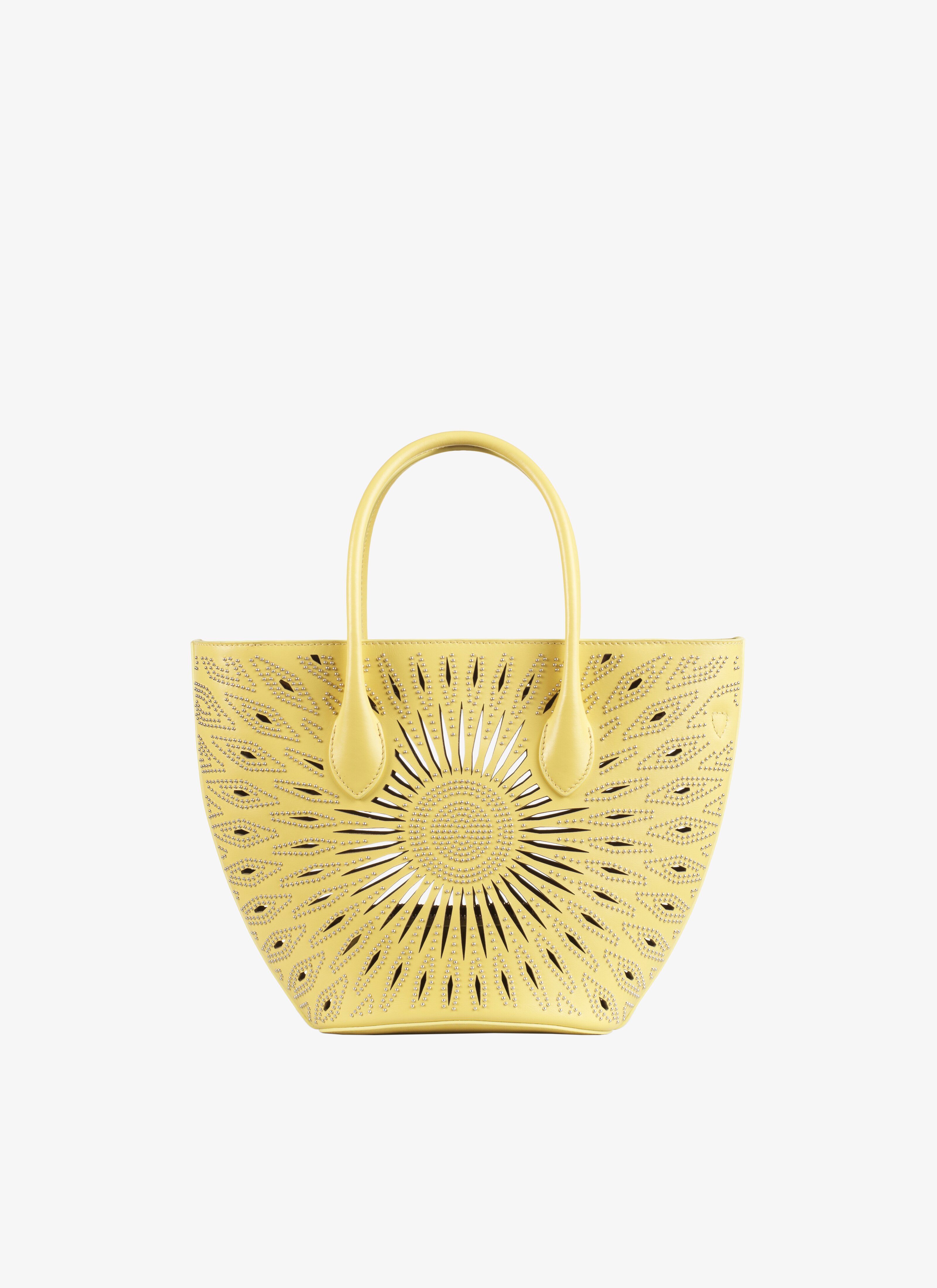 ALAÏA GOLDTOPAS HANDTASCHE LATIFA 15