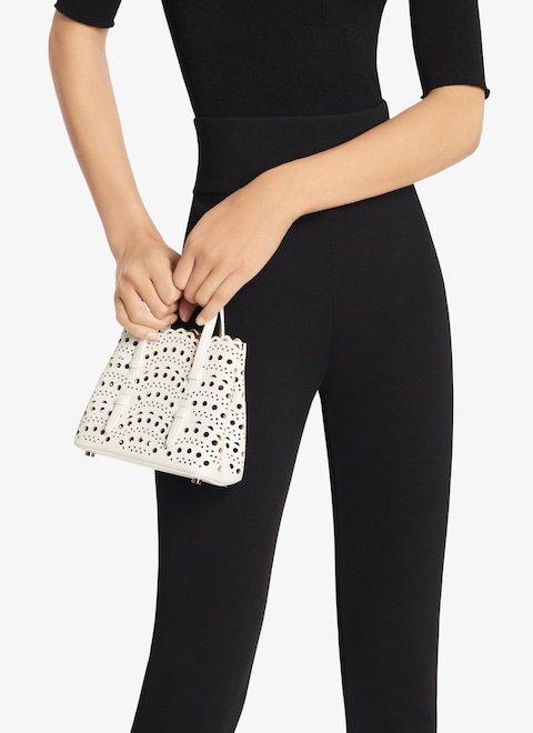 Mina 16 bag in vienne wave calfskin - maison-alaia.com
