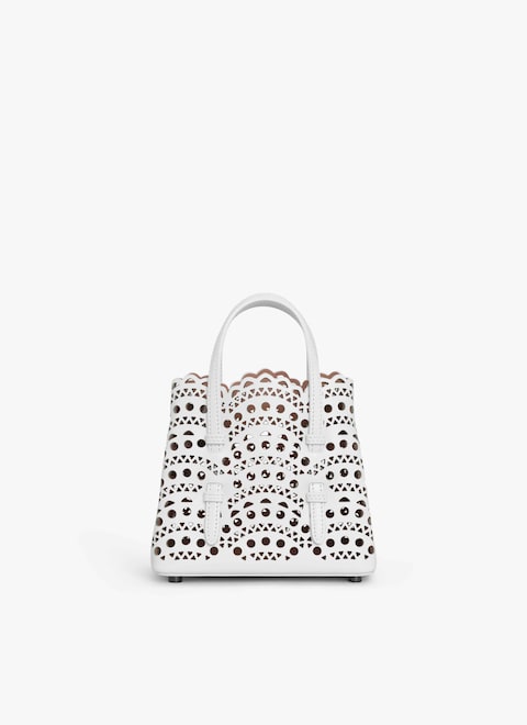 Mina 16 bag in vienne wave calfskin - maison-alaia.com