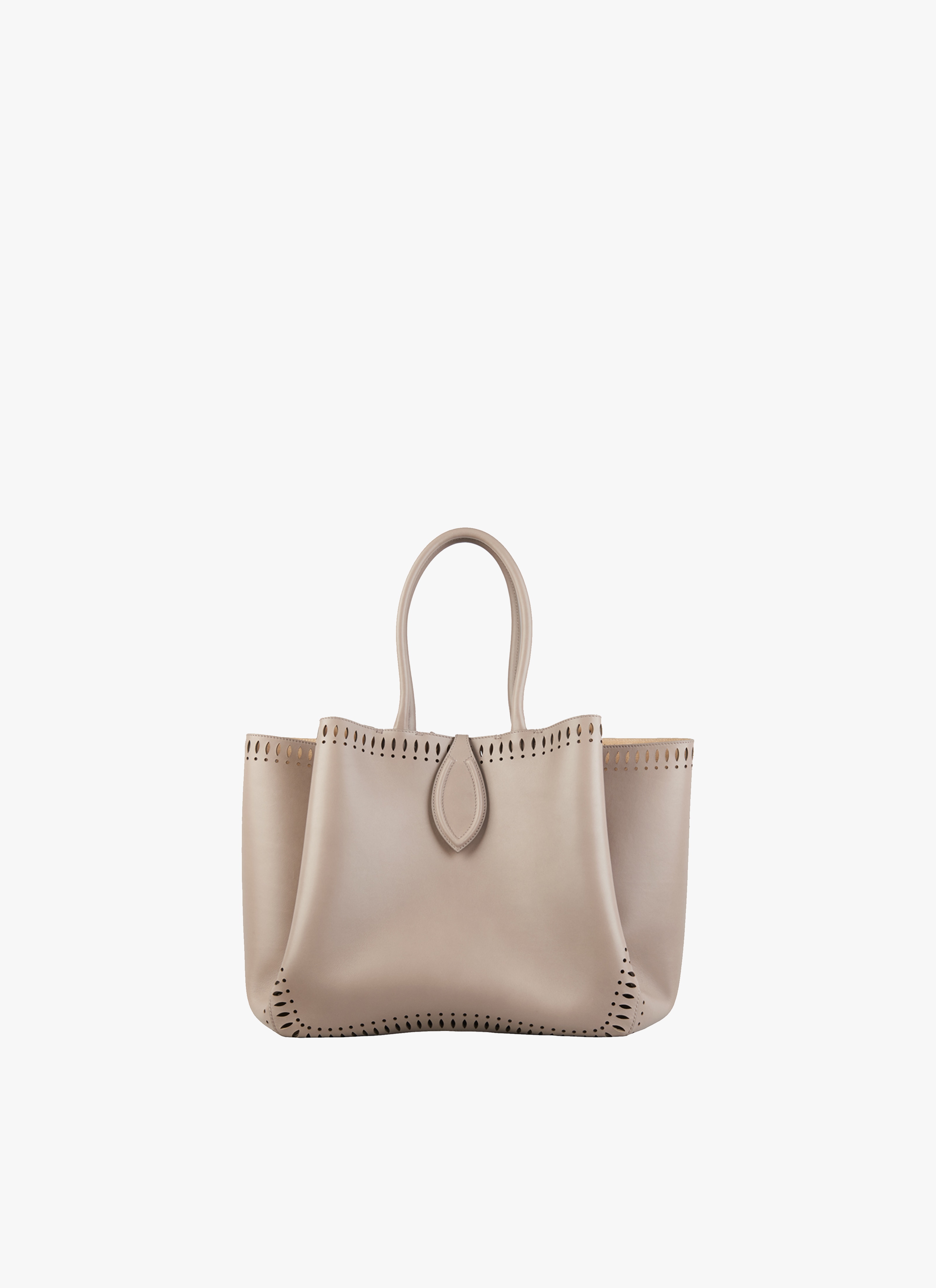 ALAÏA DOVE GRAY ANGÈLE 32 BAG