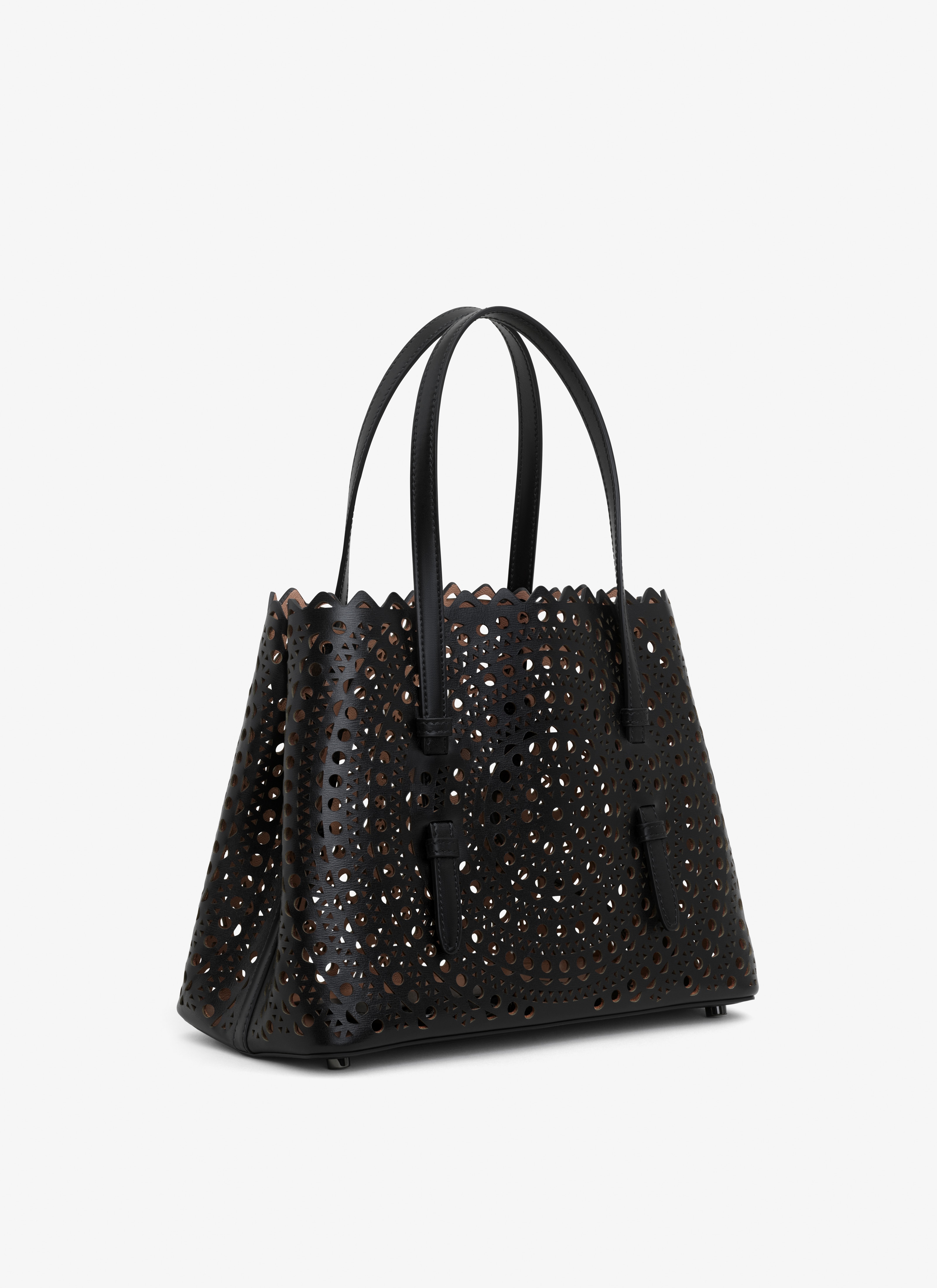 MINA 25 BAG IN NEW VIENNE LUX CALFSKIN - maison-alaia.com