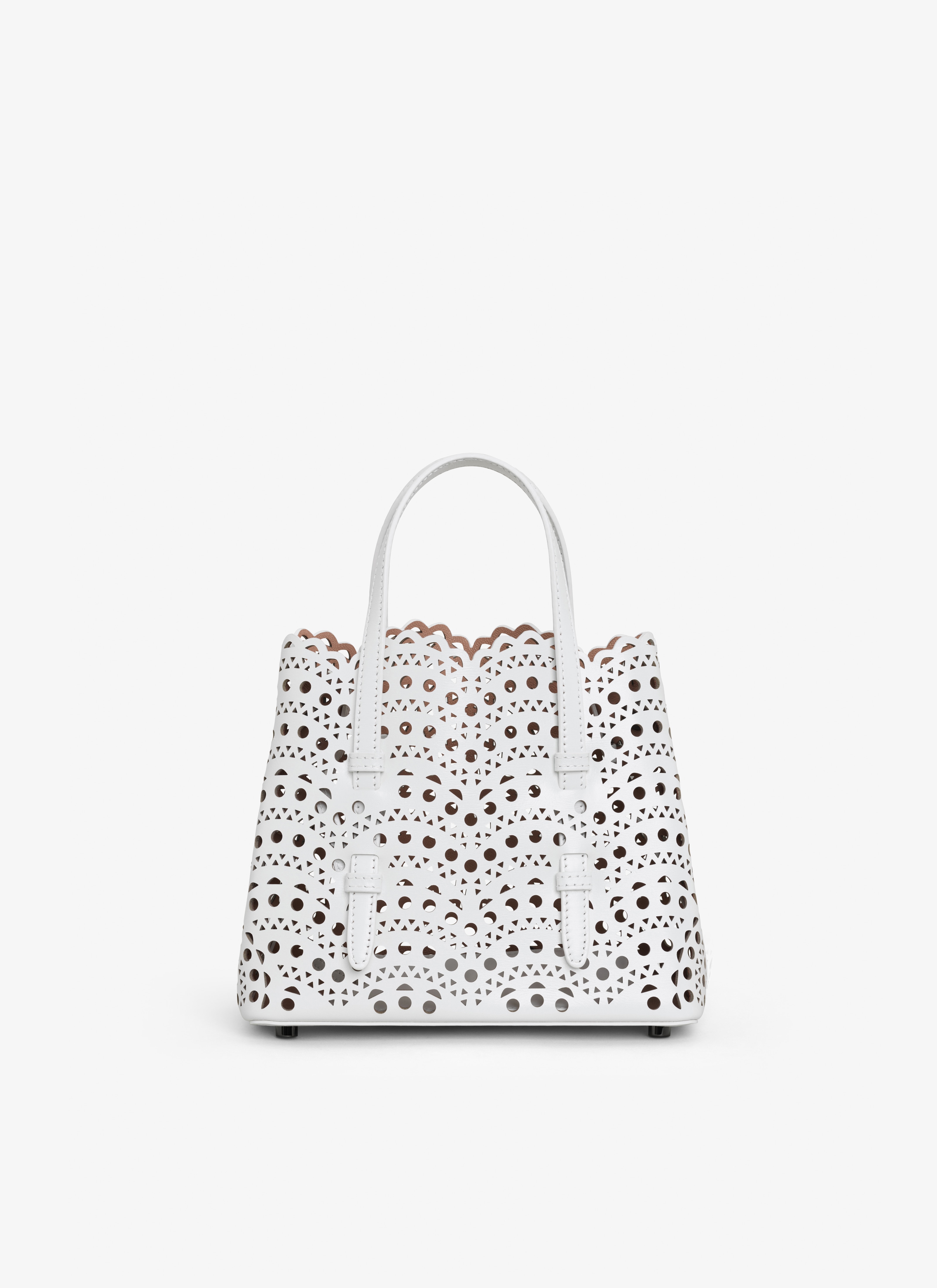 MINK MERCURY BAG (WHITE) —