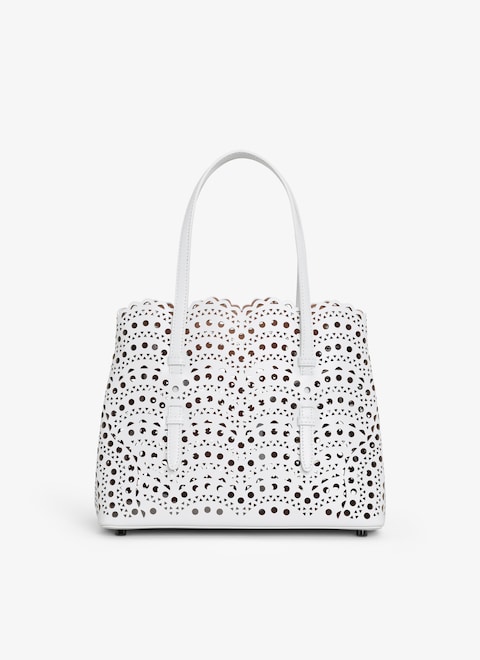 Mina 25 bag in vienne wave calfskin - maison-alaia.com