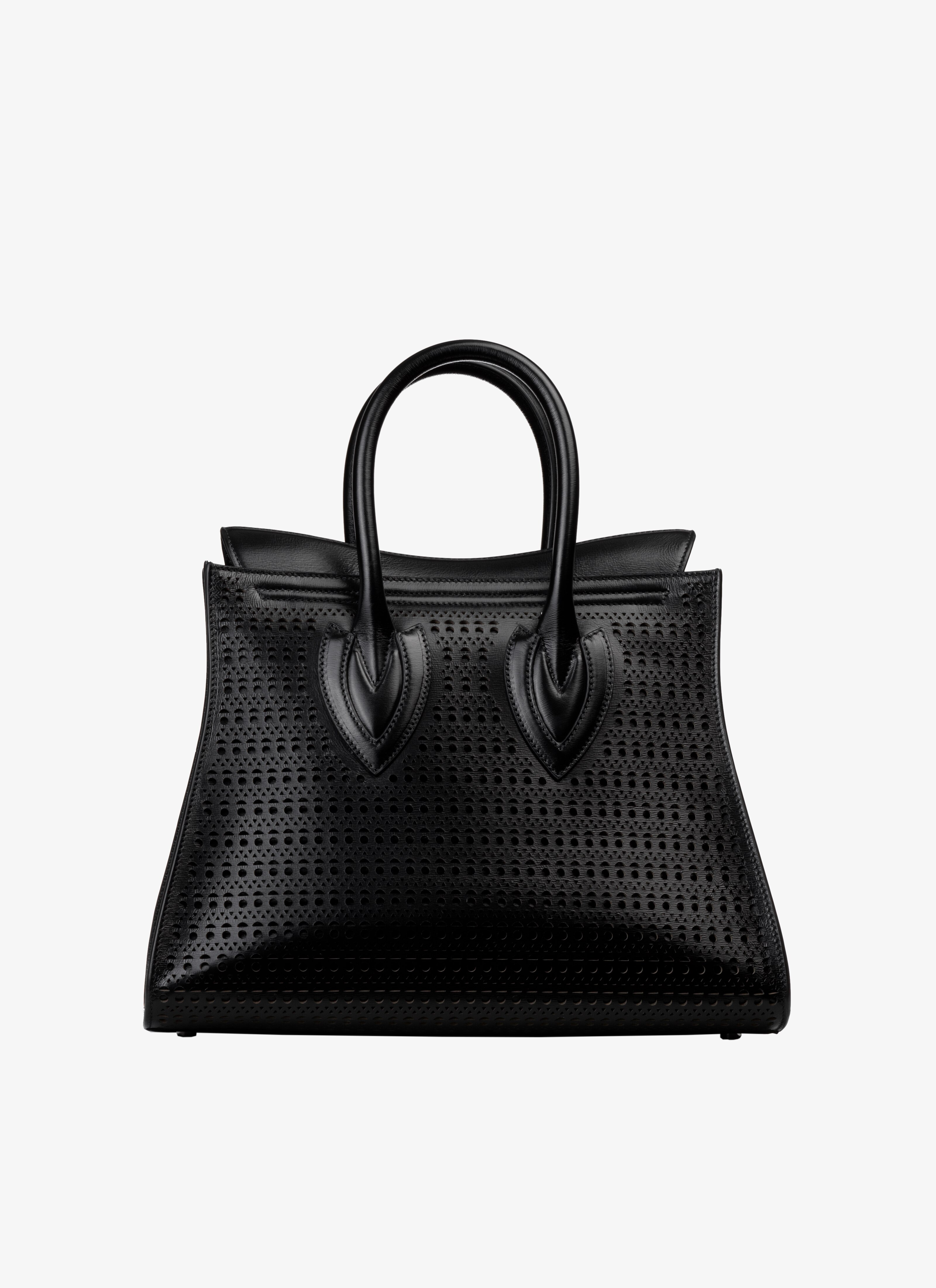 ALAÏA BLACK SIDI 31 HANDBAG