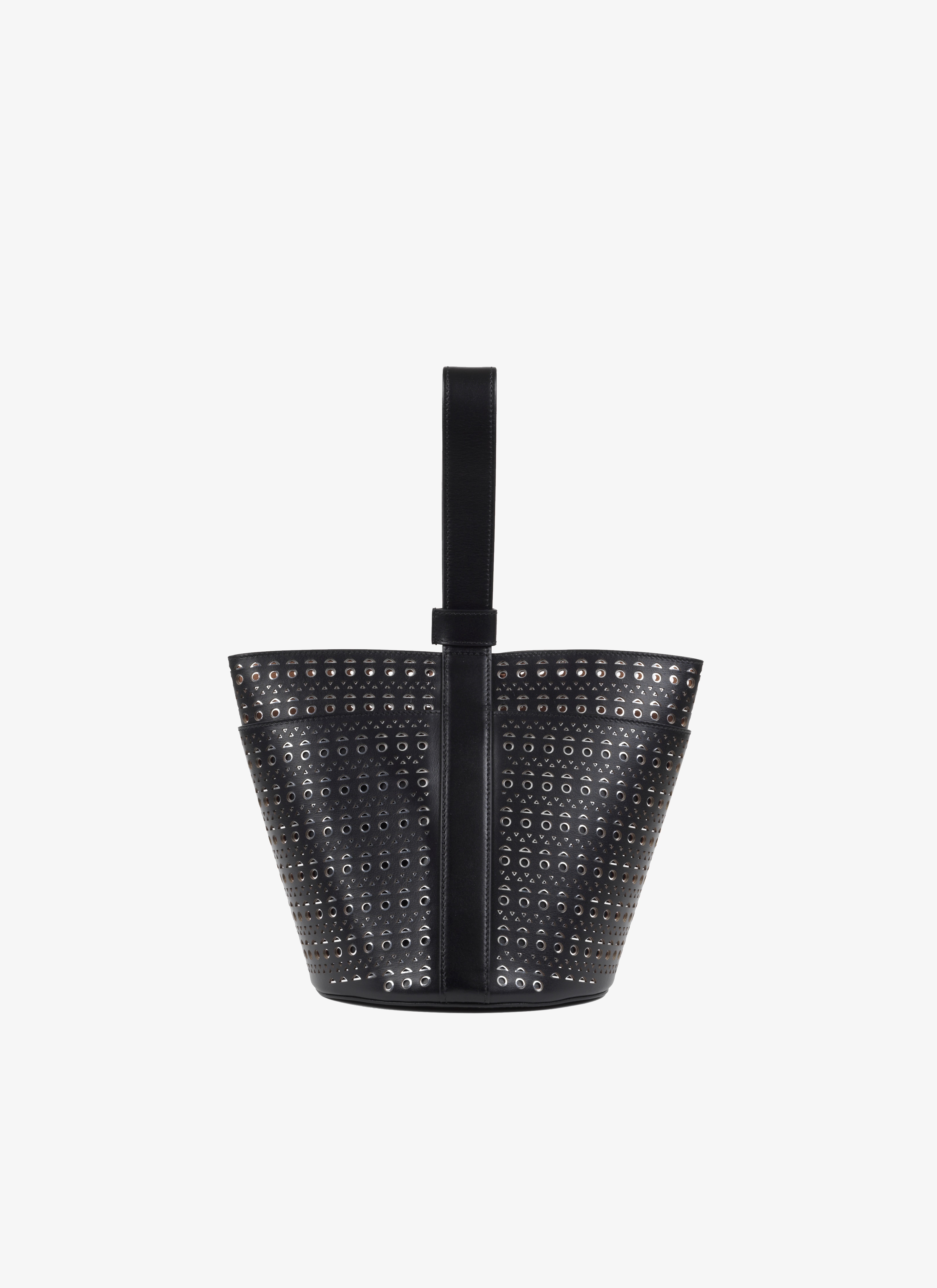 ALAÏA  MICRO VIENNE BAG IN LUXE LEATHER
