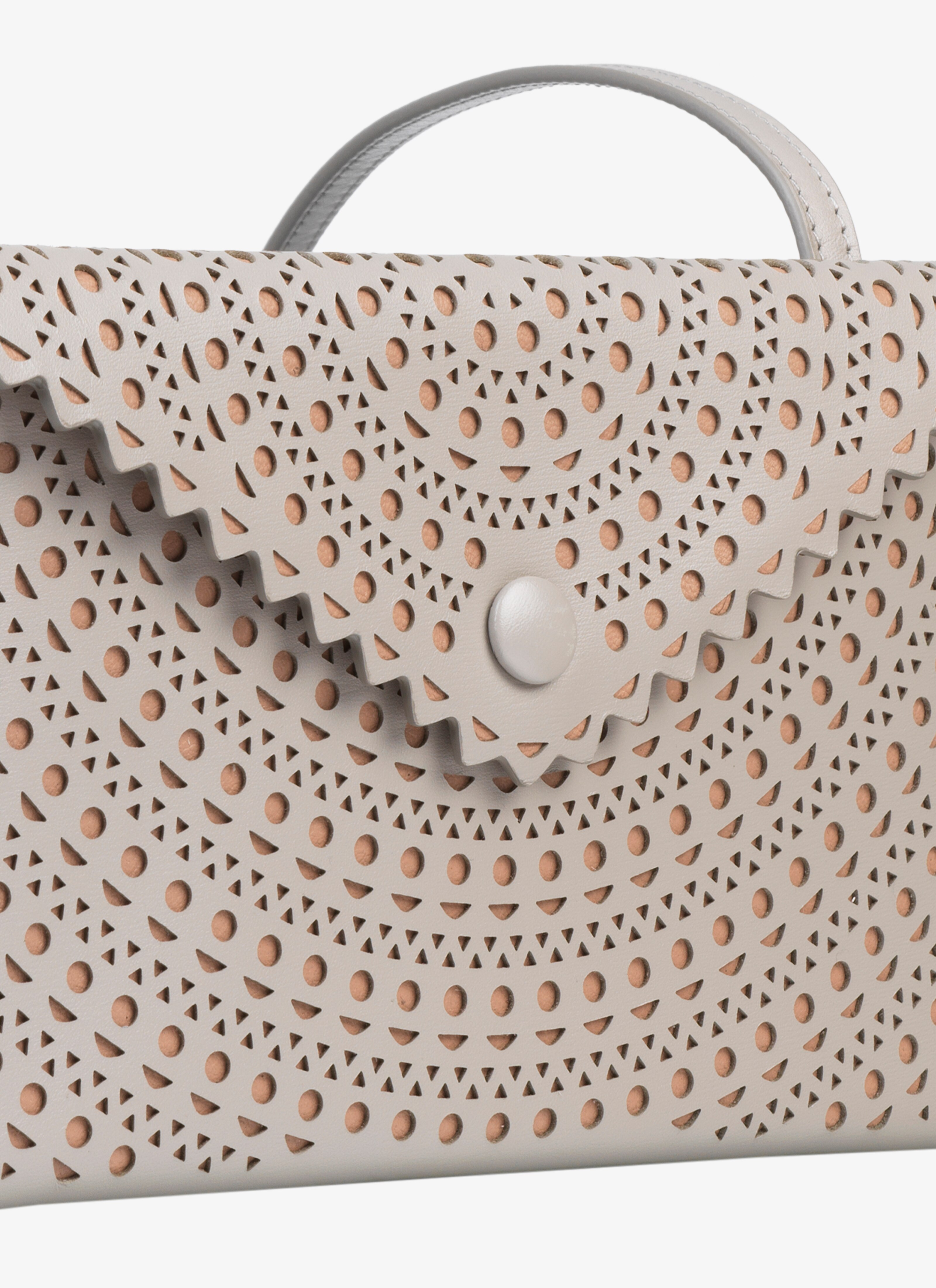 ALAÏA PERLE/SANDY LOUISE 20 CLUTCH
