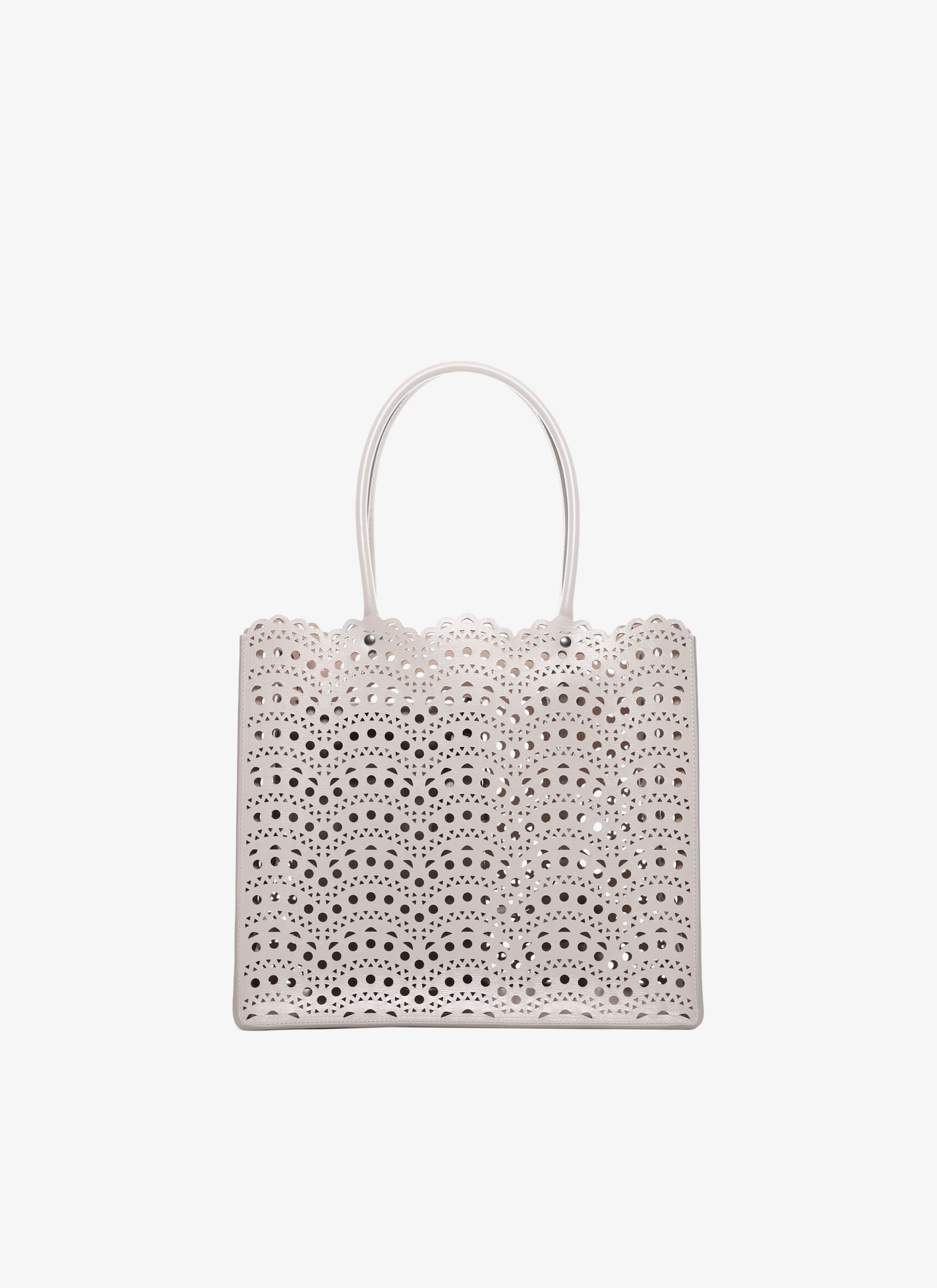 Alaïa, Garance 16 denim tote bag