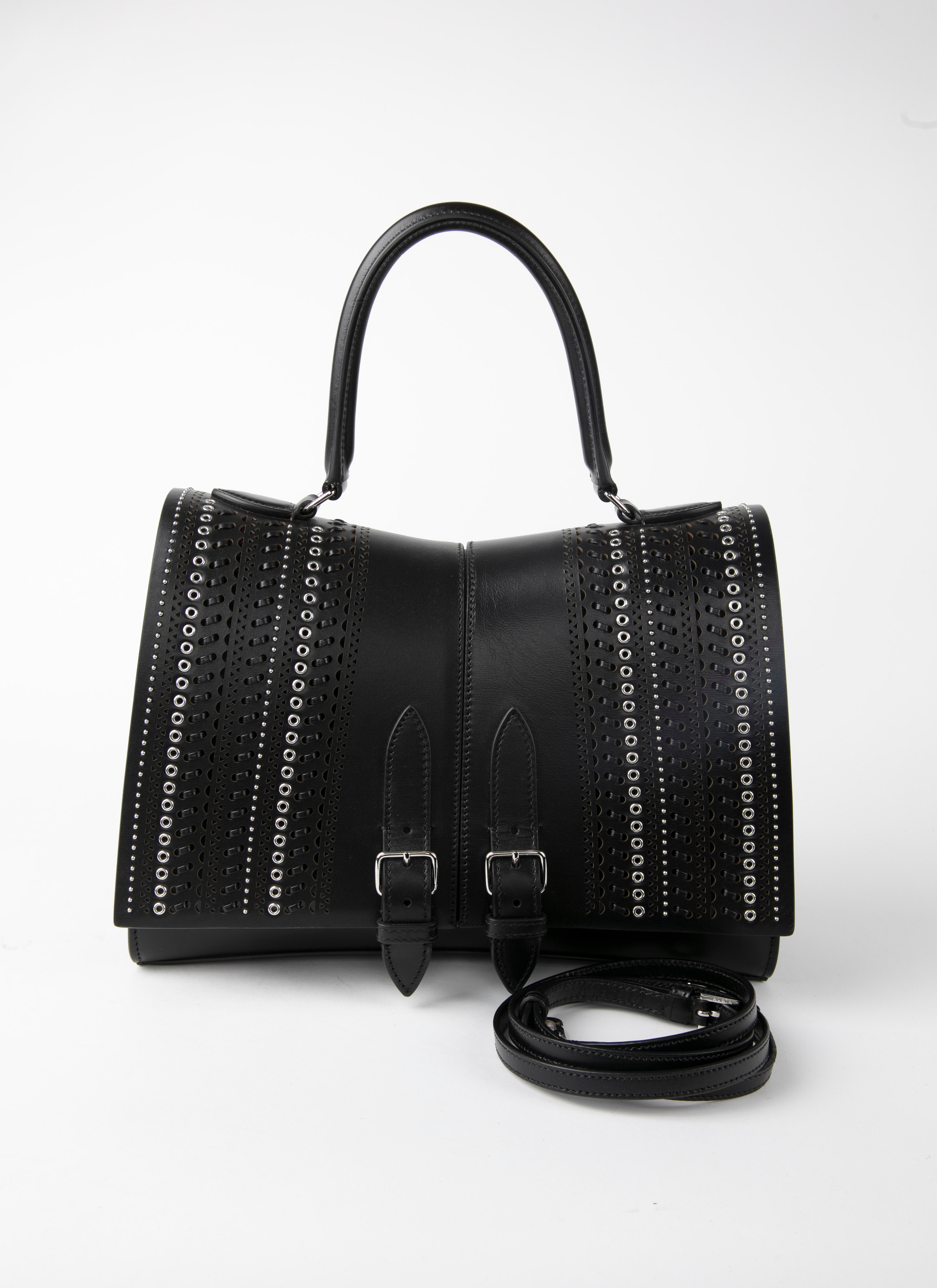 ALAÏA BLACK HANDBAGS