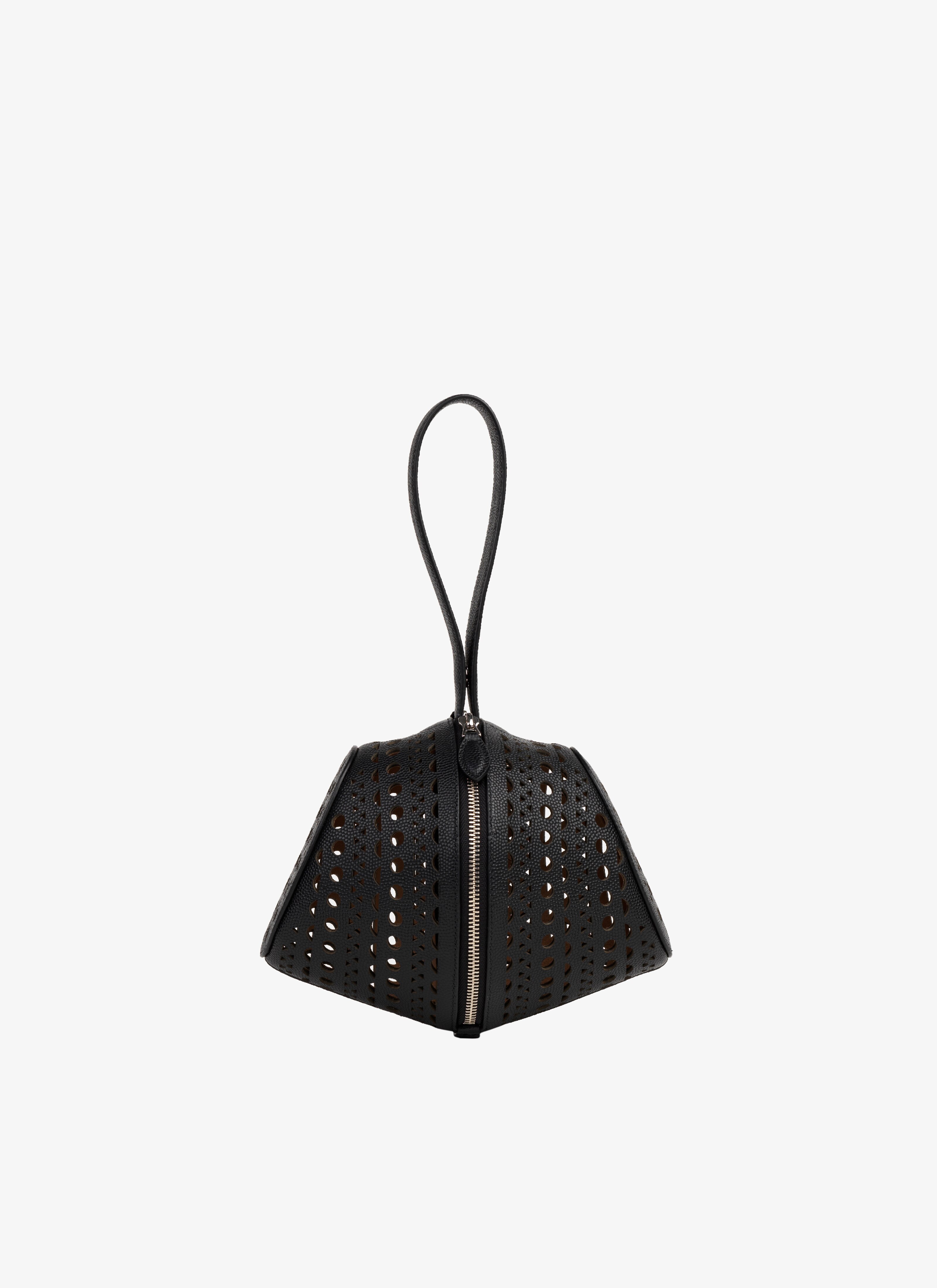 ALAÏA BLACK SHAPE BAG