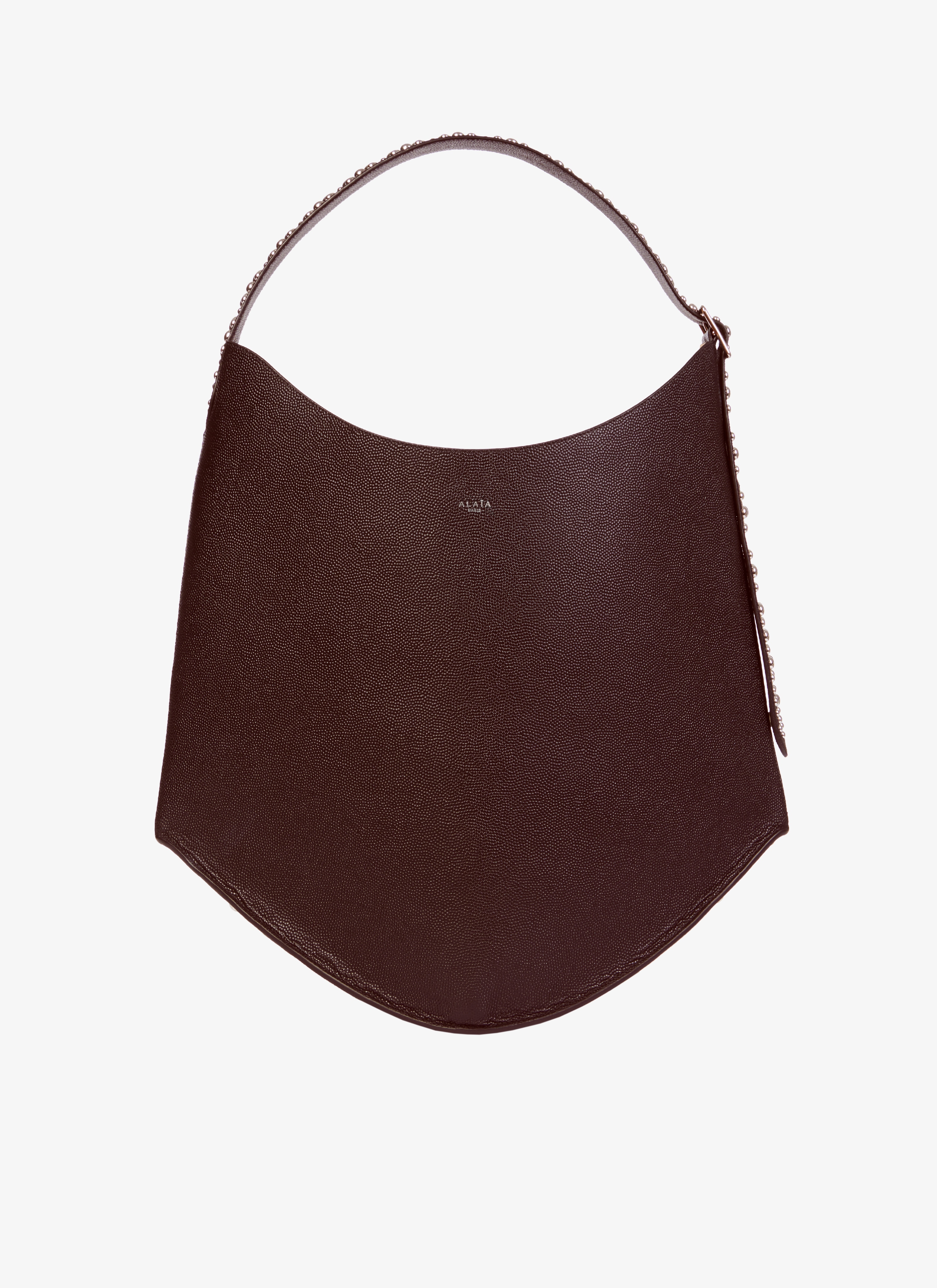 ALAÏA ALMANDITE MEDIUM STUDDED GAIL BAG
