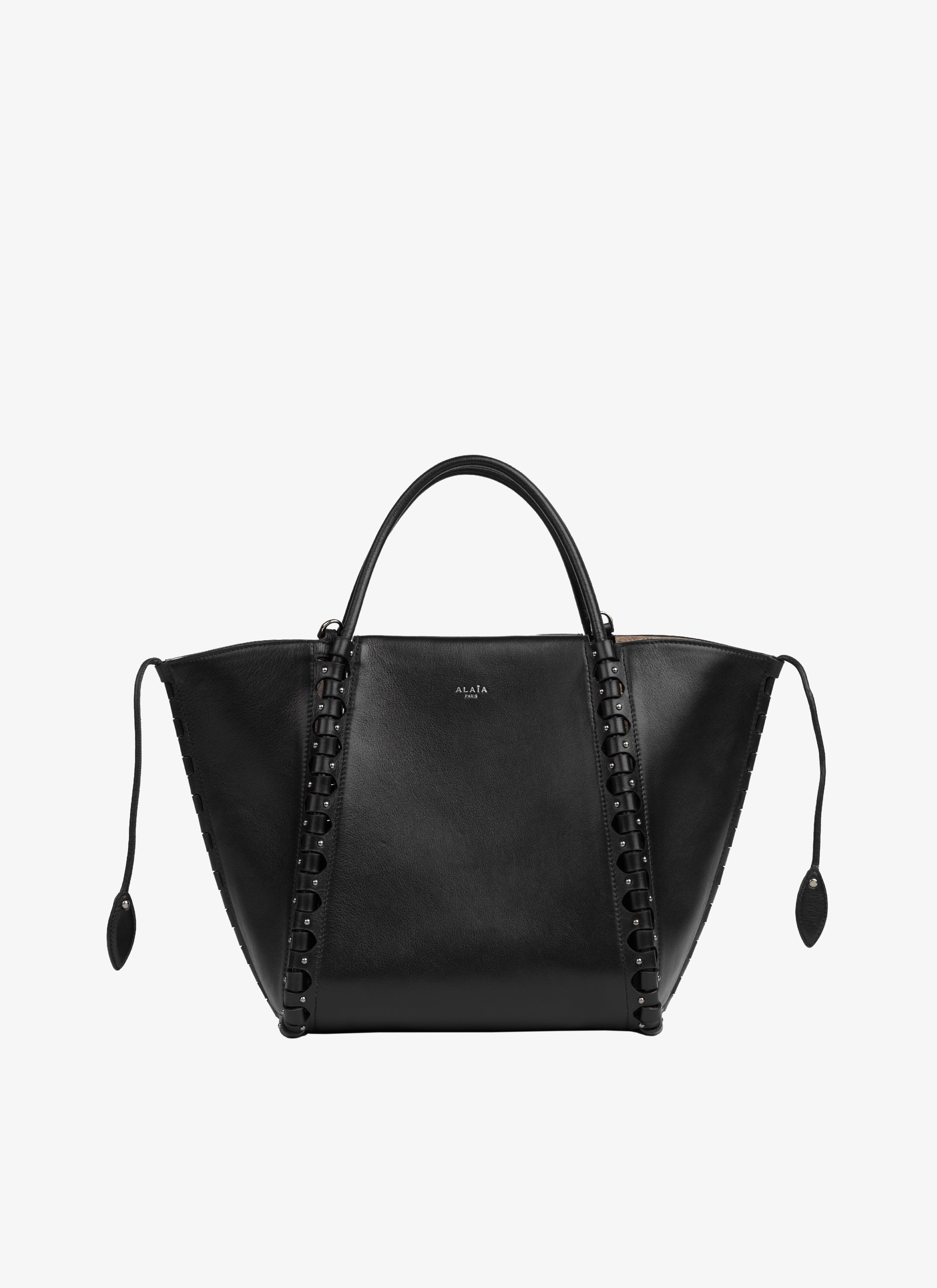 ALAÏA Hinge レザースモールバッグ | ハンドバッグ | アライア JP