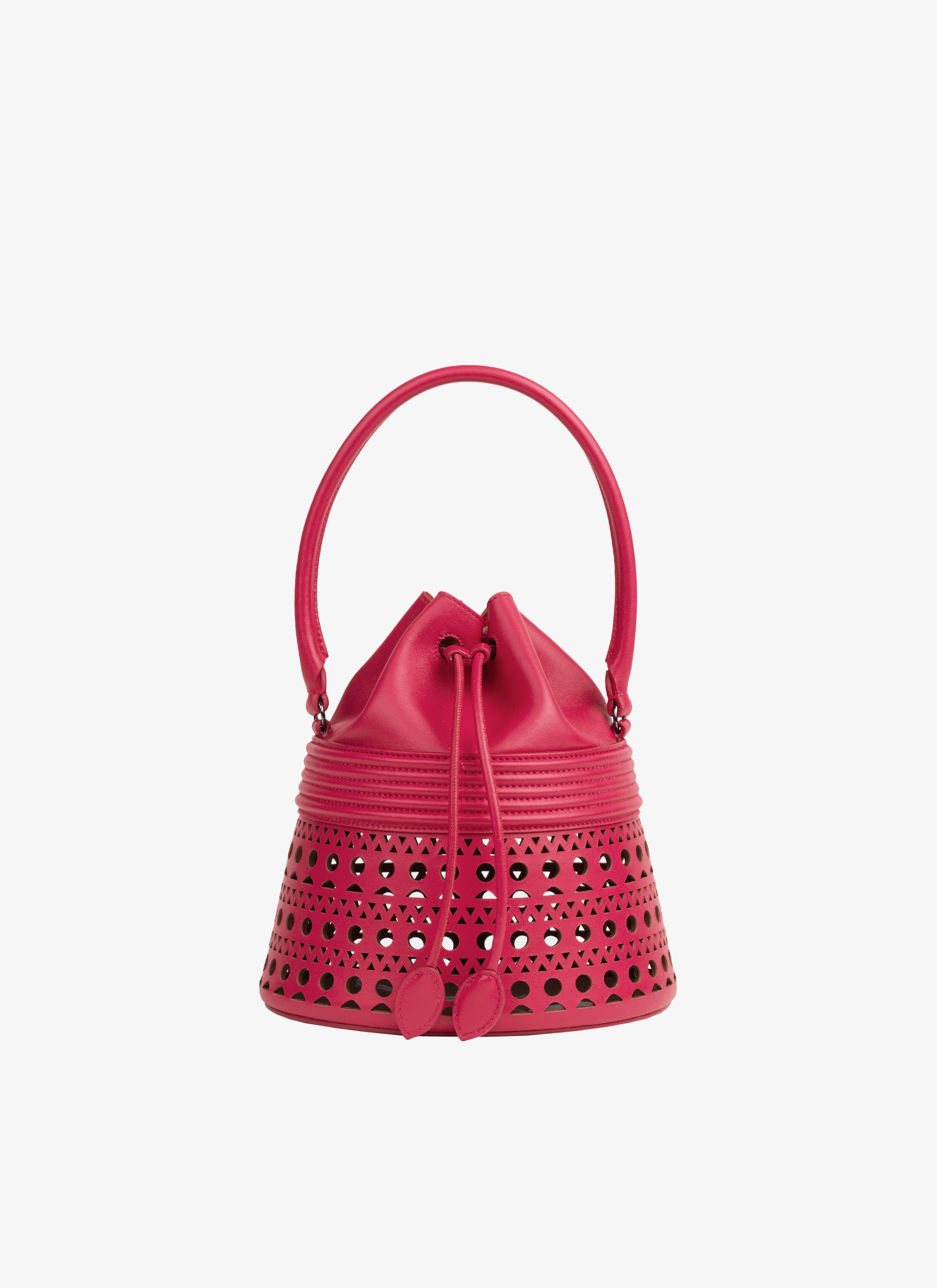 ALAÏA RASPBERRY PINK HANDBAGS