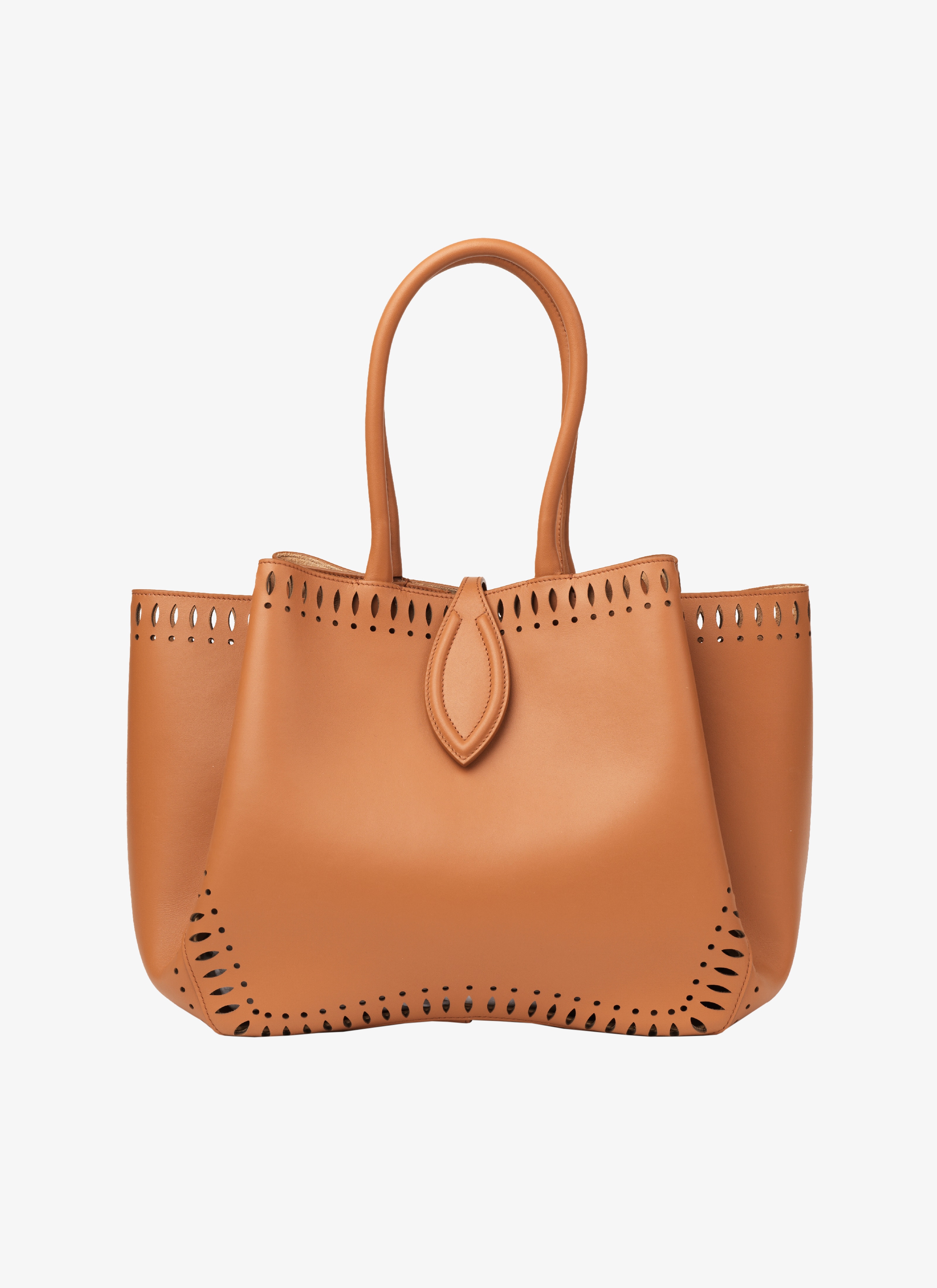 ALAÏA GOLDEN BROWN ANGELE 32 BAG
