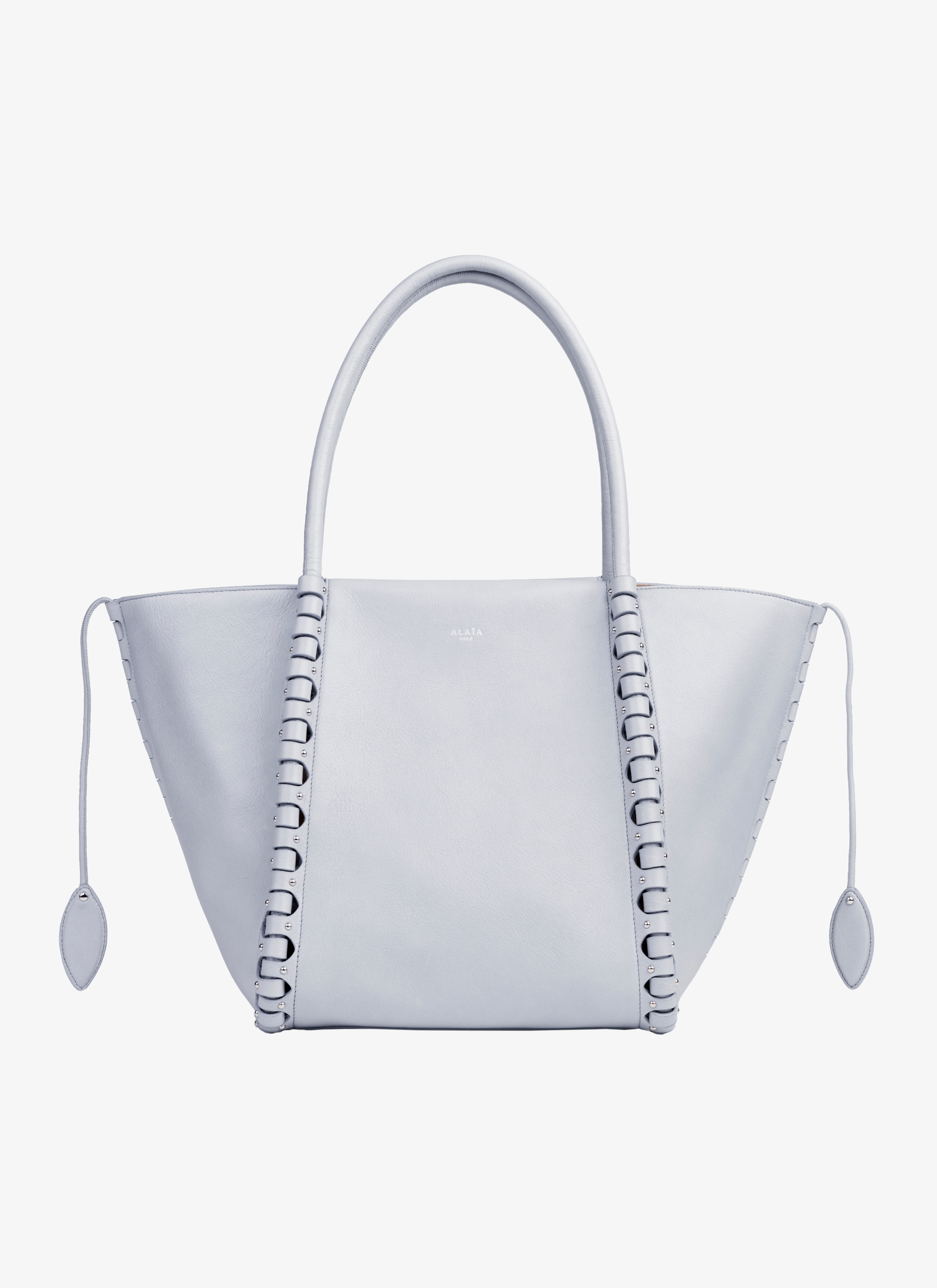 ALAÏA CLOUD MEDIUM HINGE LEATHER BAG