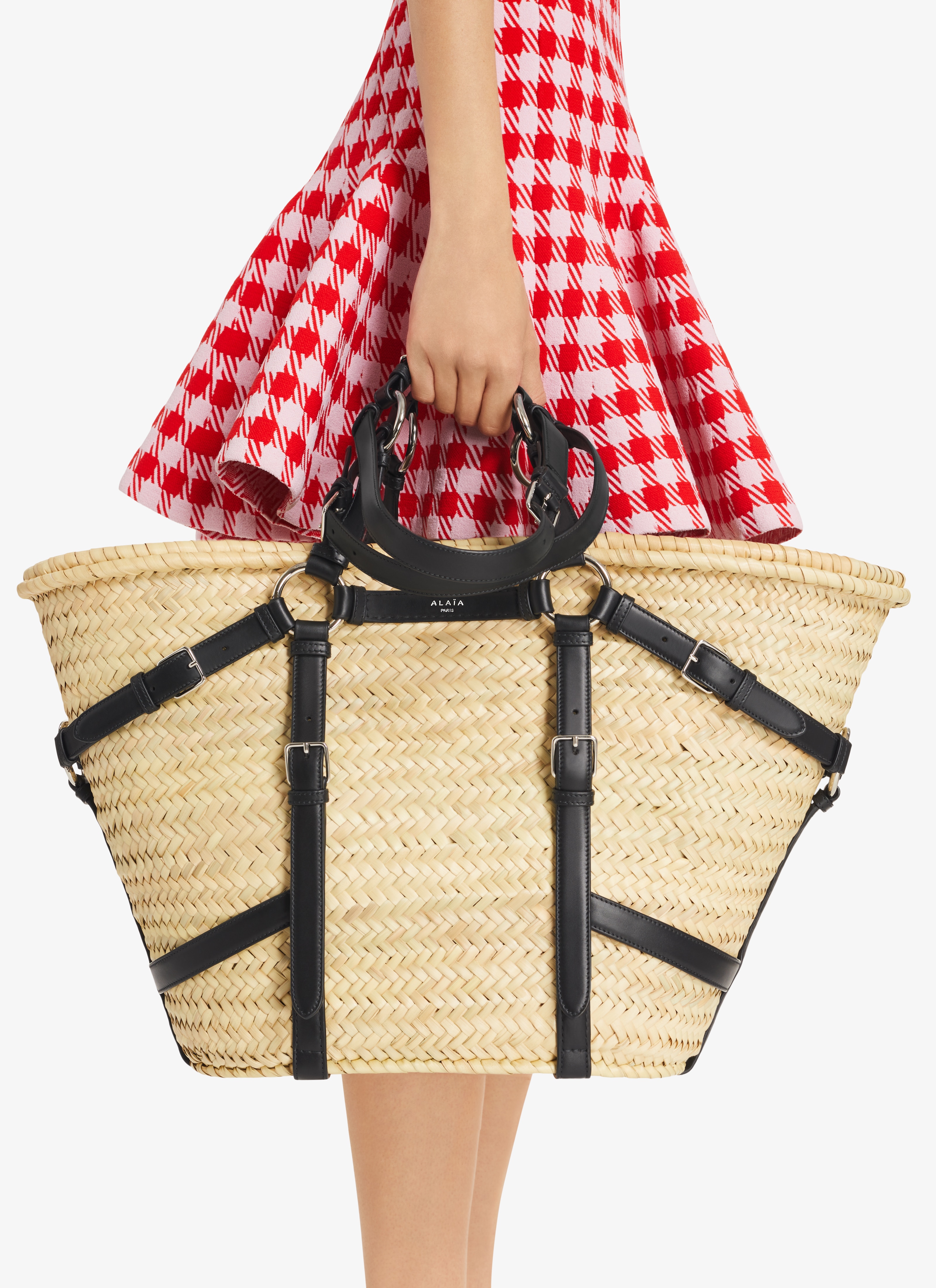 ALAÏA NATURAL LE MARAIS BAG